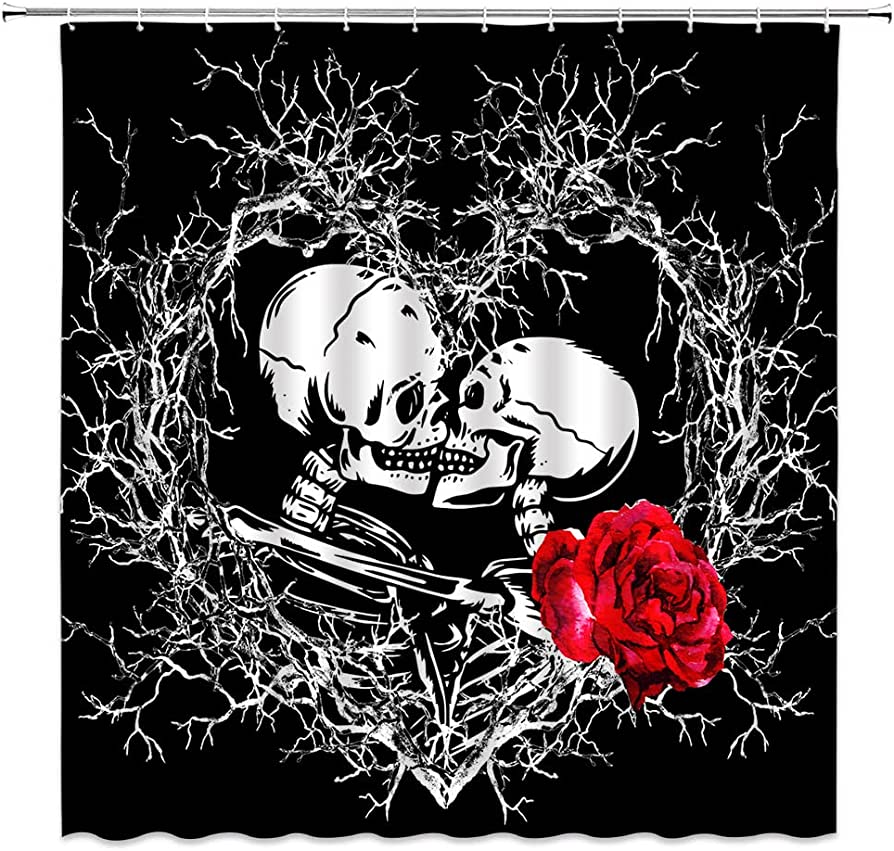 Love Skull And Roses Wallpapers