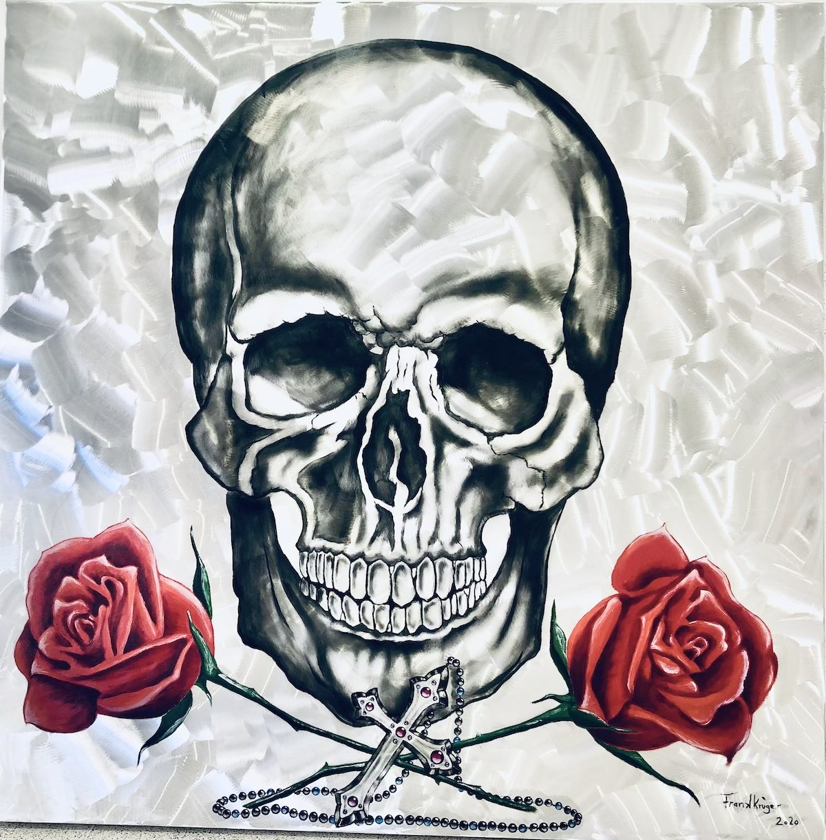 Love Skull And Roses Wallpapers