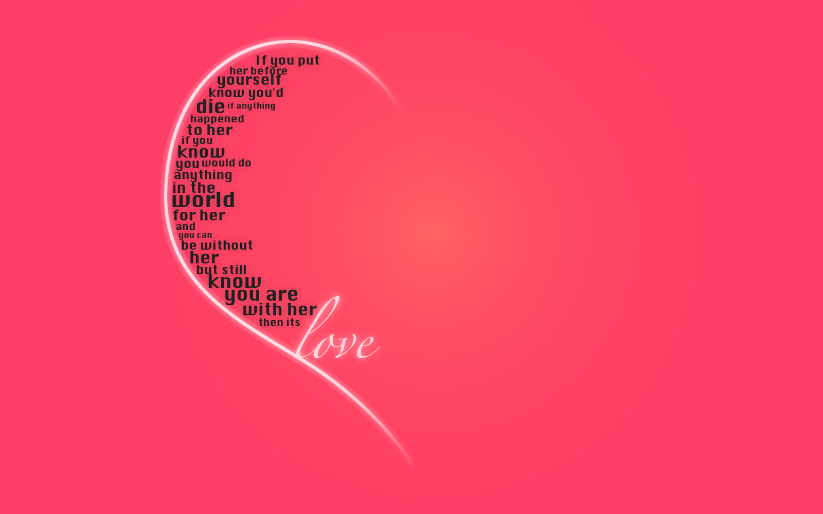 Love With Quotes Wallpapers