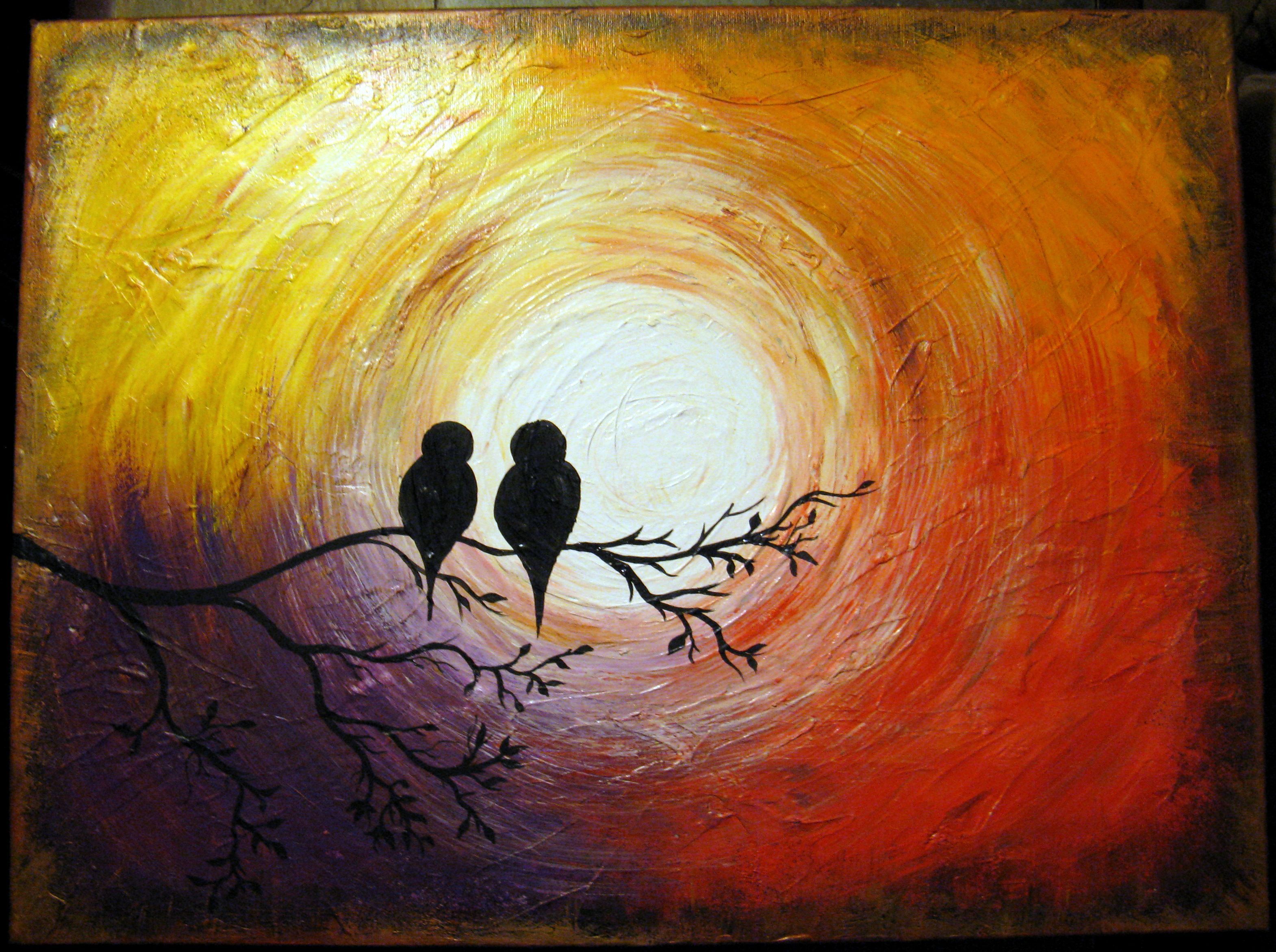 Lovers Painting Images Wallpapers