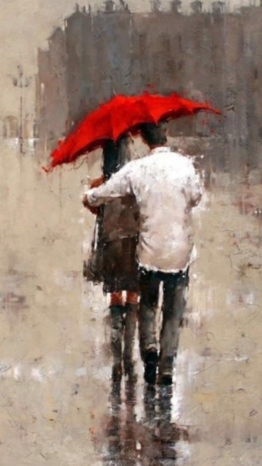 Lovers Painting Images Wallpapers