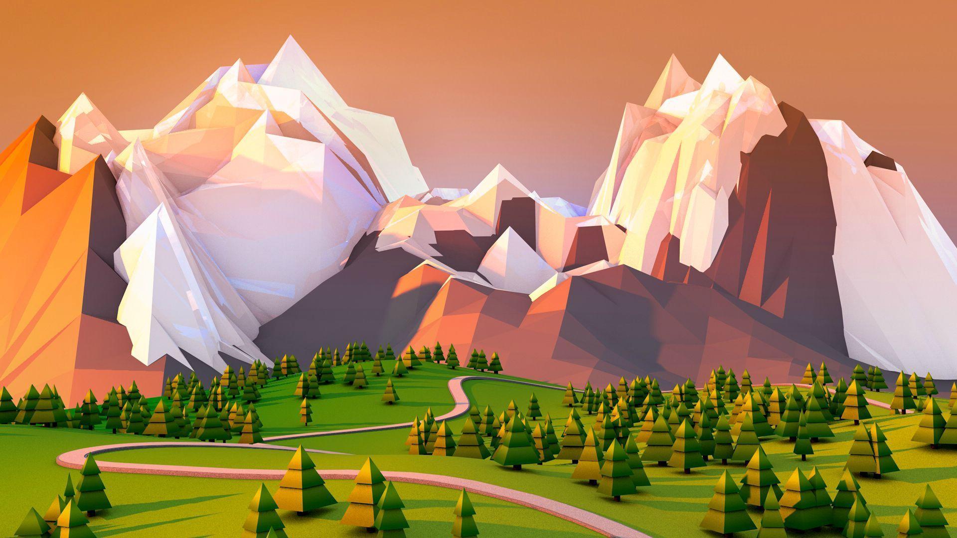 Low Poly Art Wallpapers