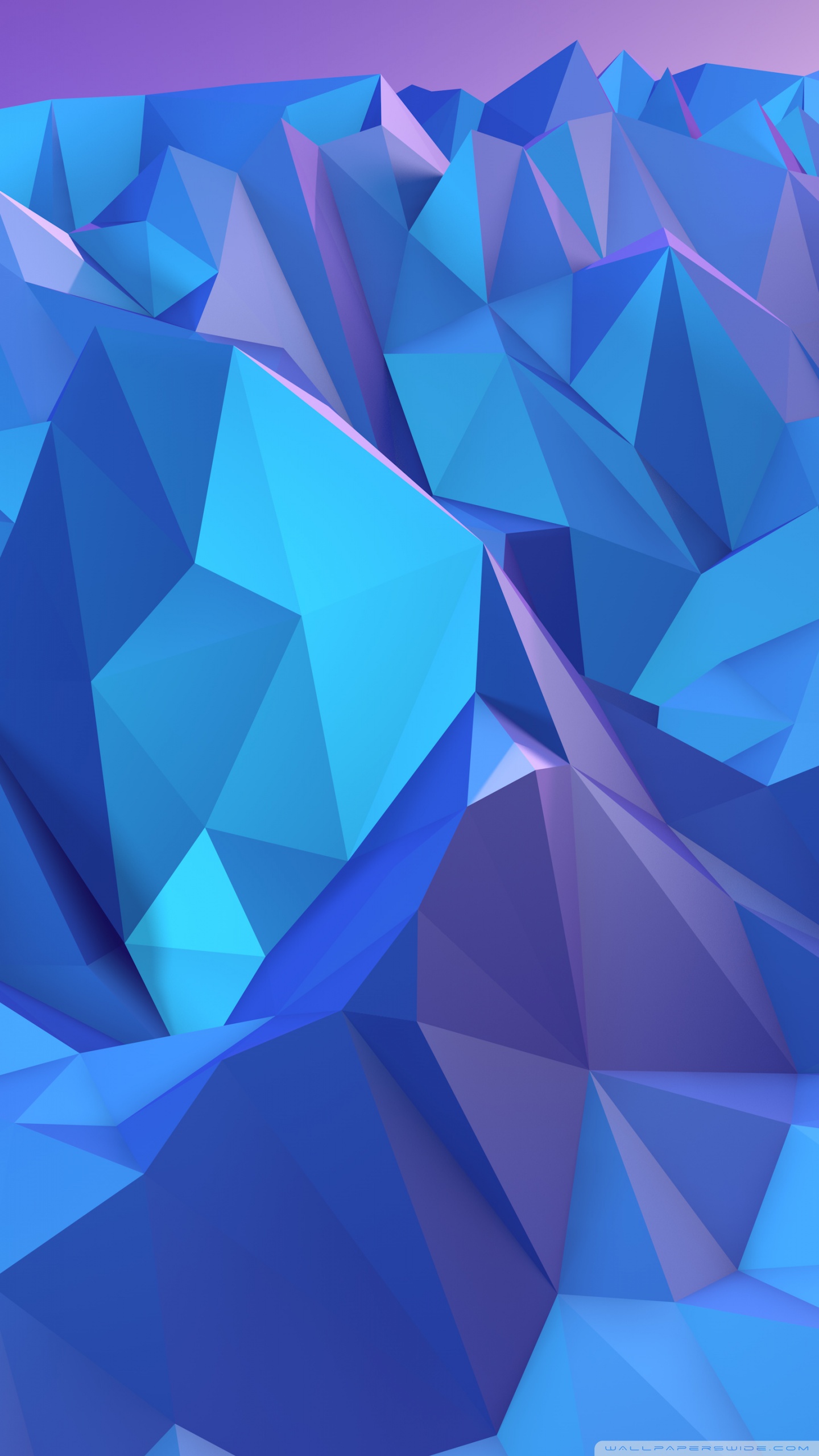 Low Poly Blue Wallpapers