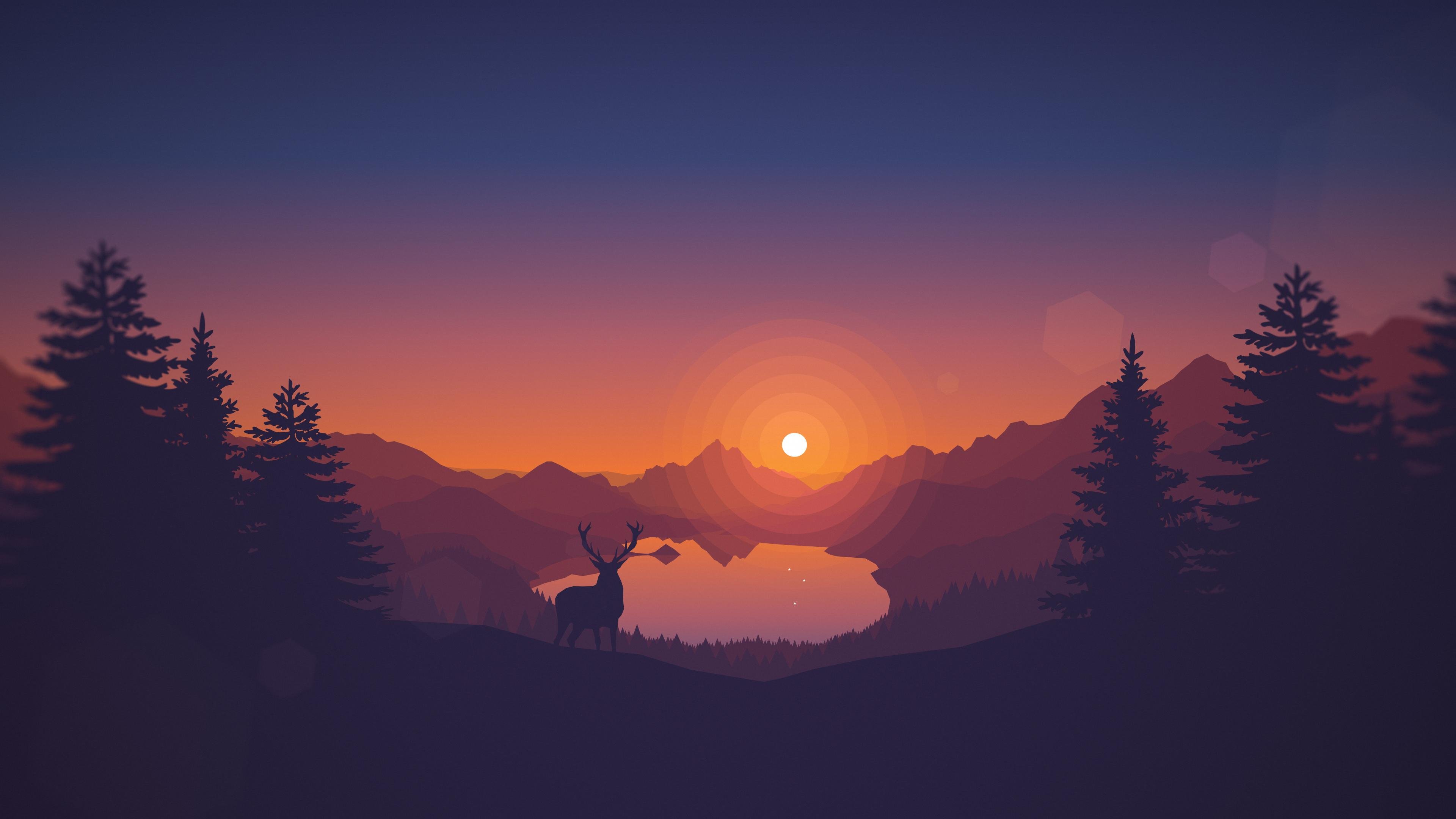 Low Poly Landscape Wallpapers