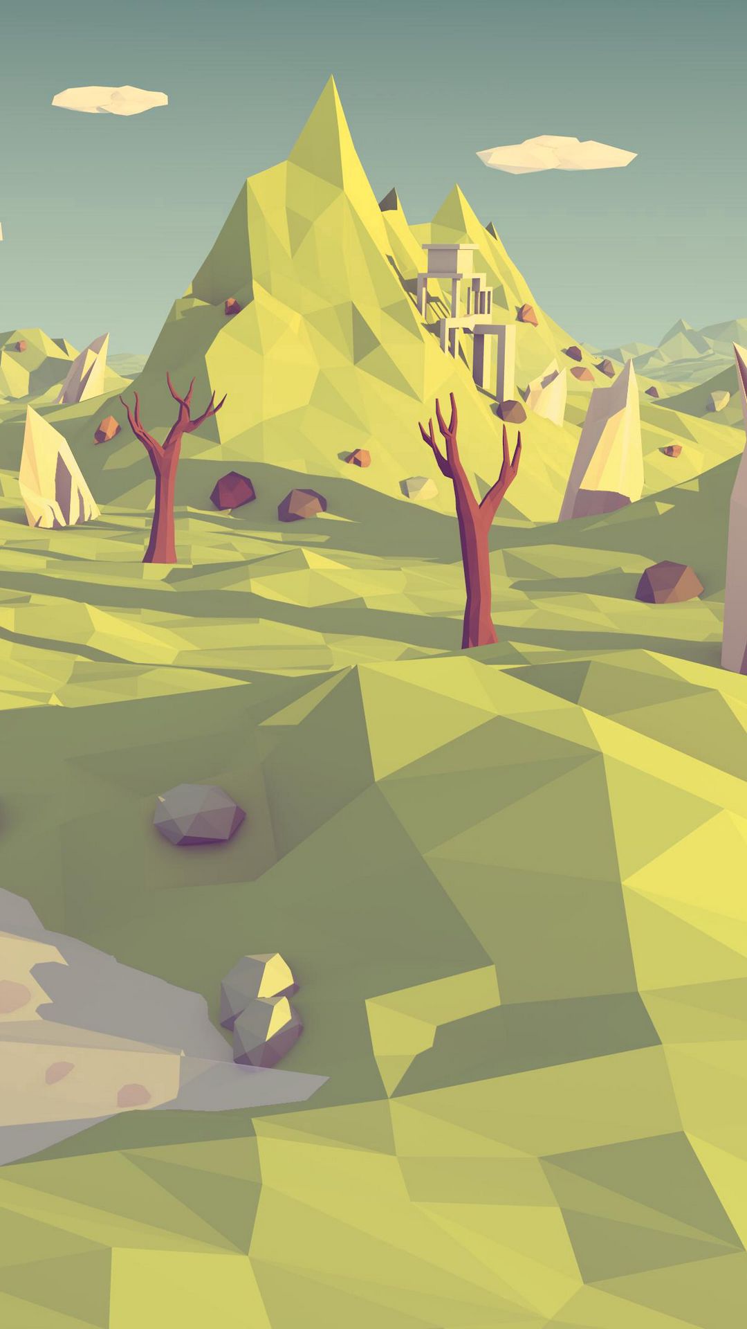 Low Poly Landscape Wallpapers