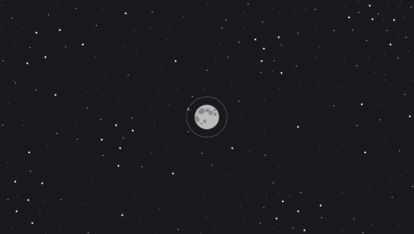 Low Poly Moon Space Wallpapers