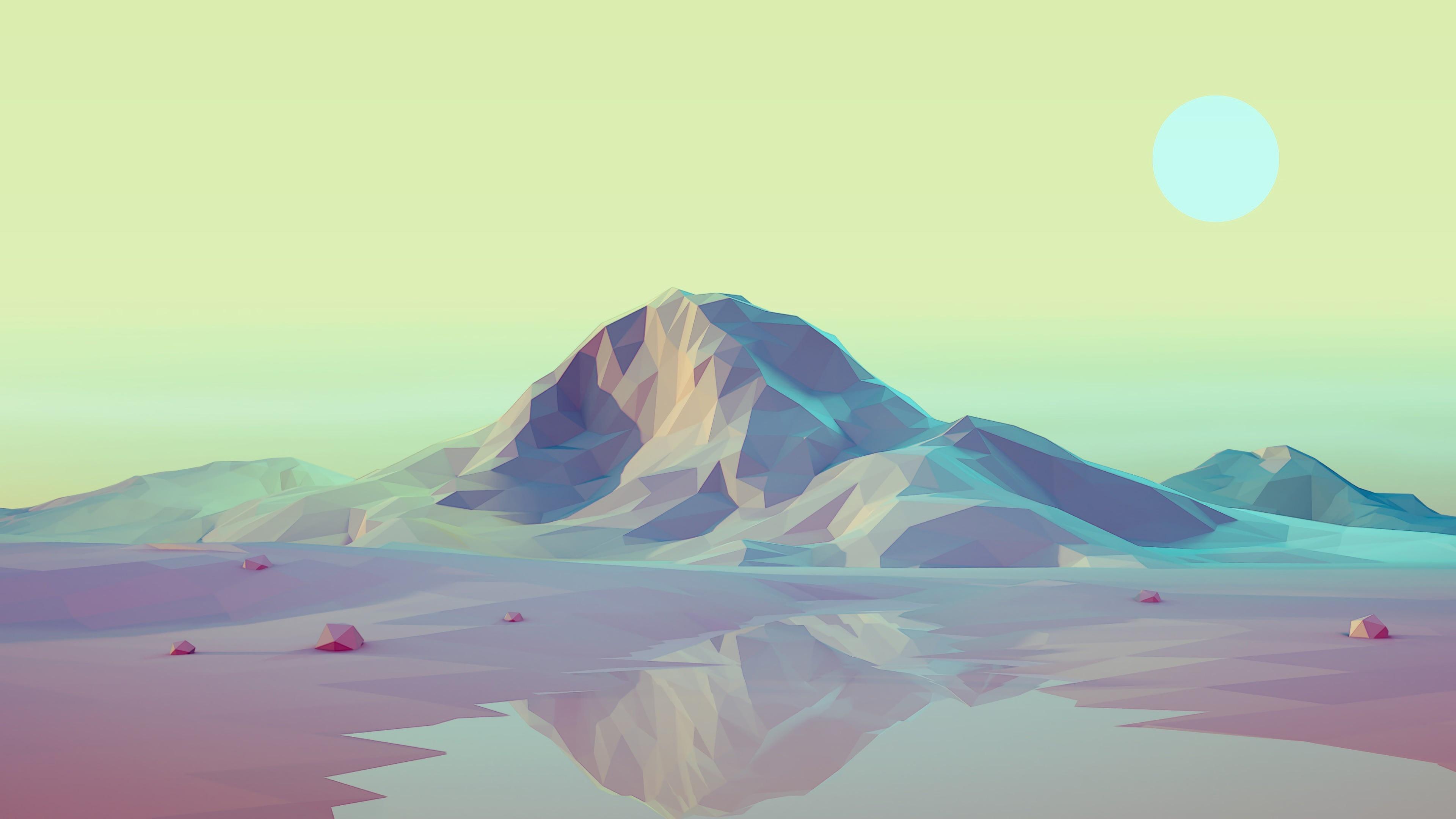 Low Poly Mountain Wallpapers