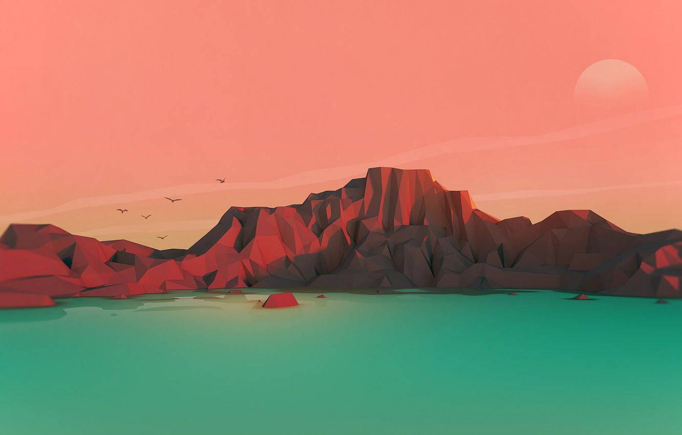 Low Poly Mountains Wallpapers