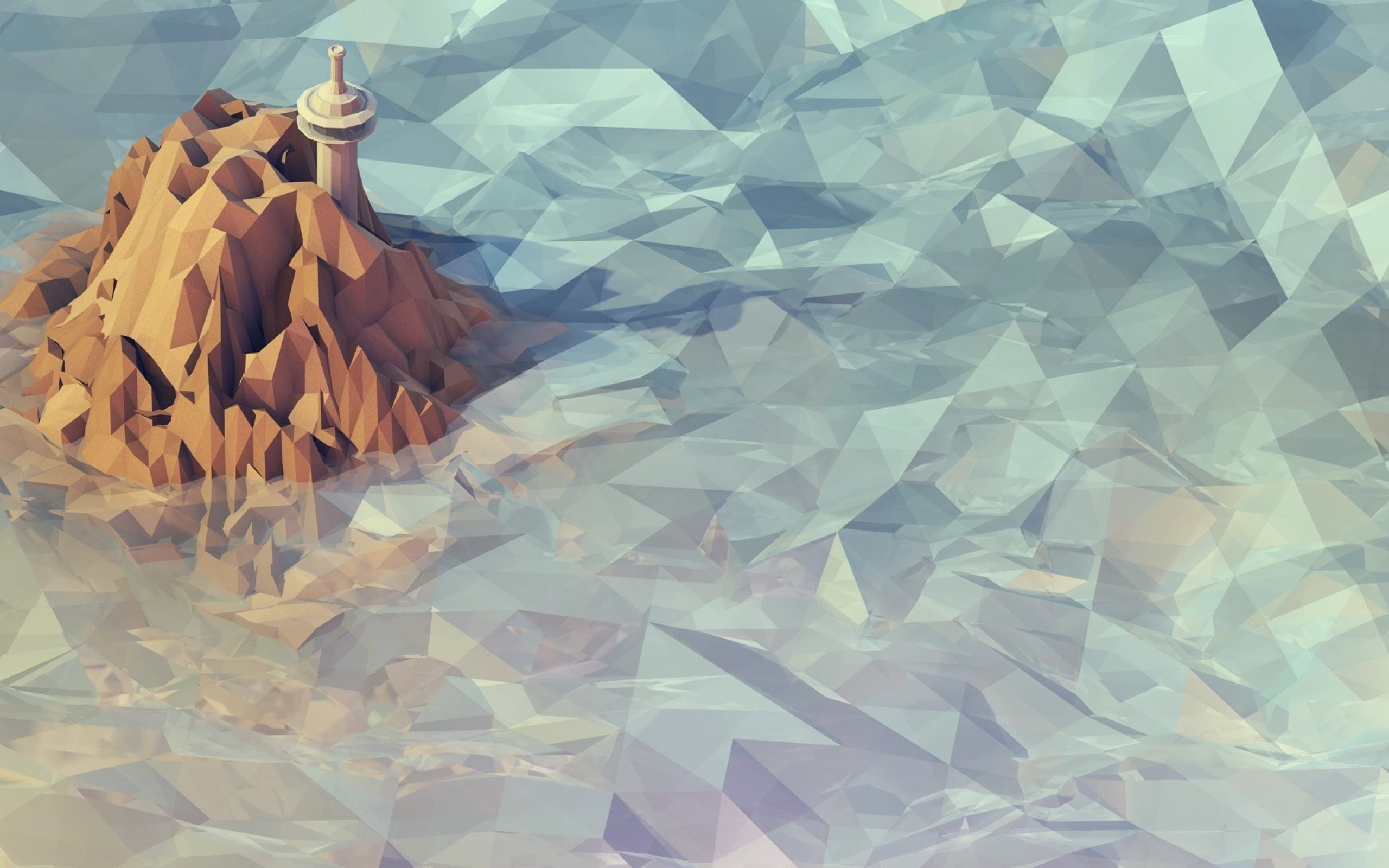 Low Poly Mountains Wallpapers