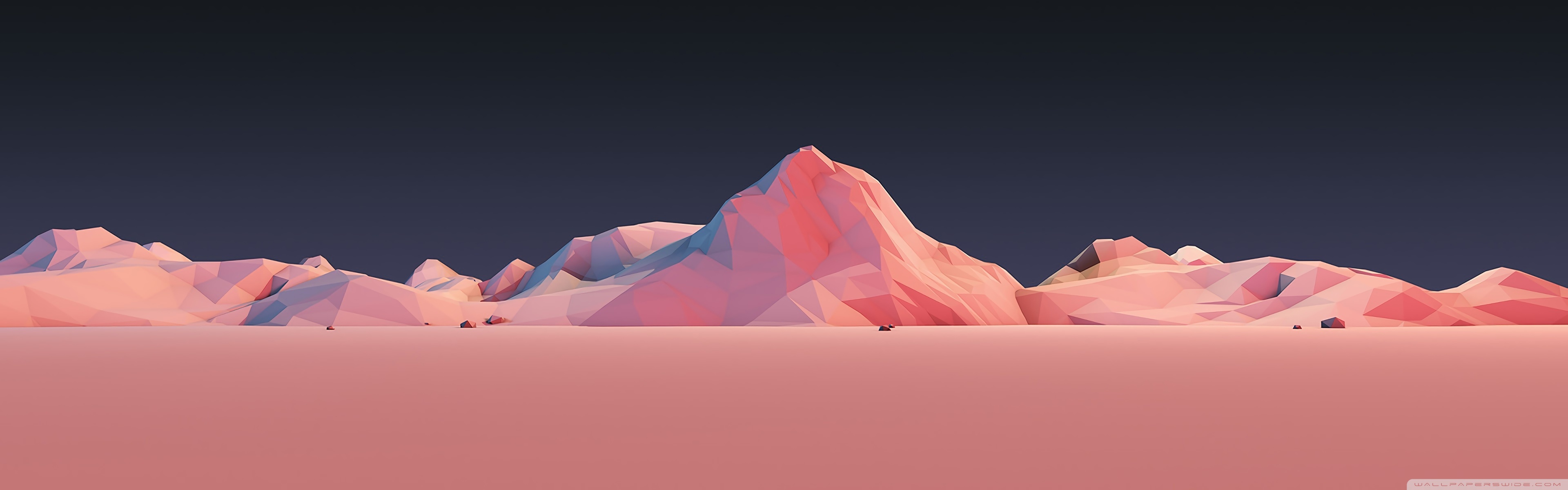 Low Poly Mountains Wallpapers