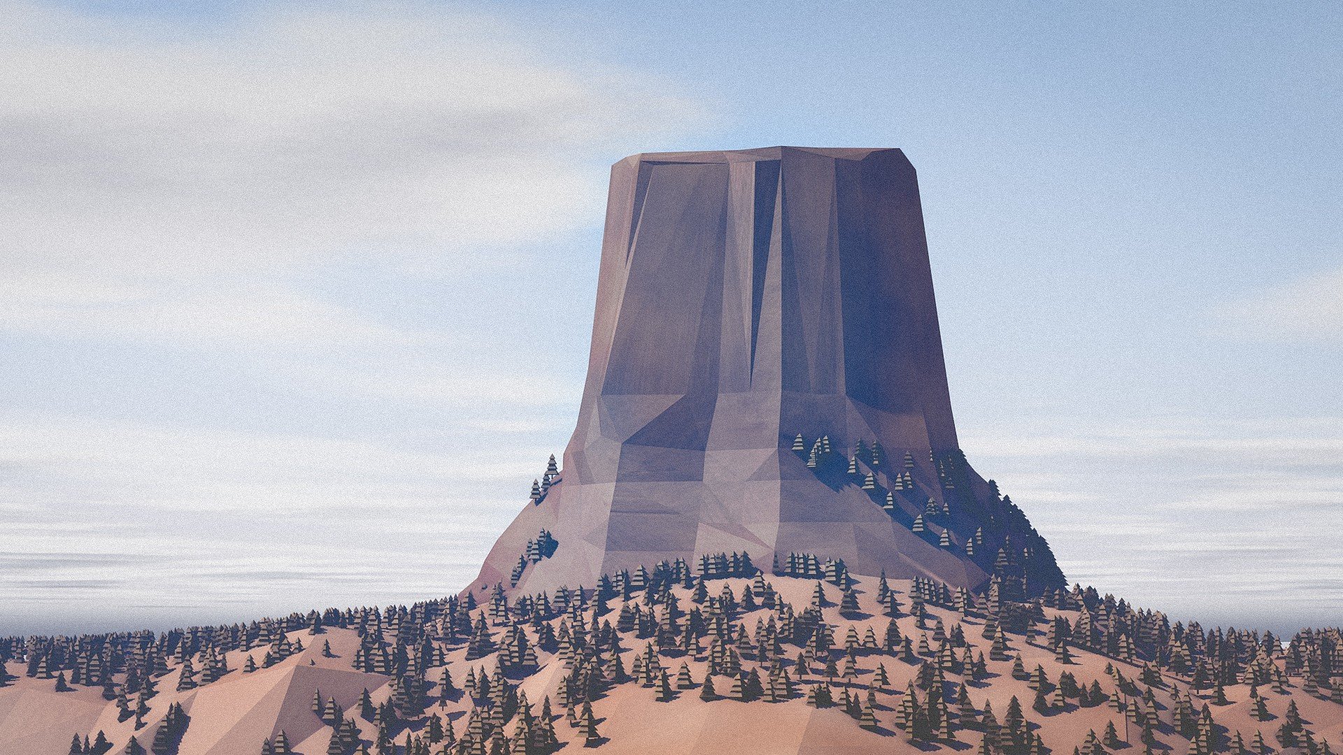 Low Poly Mountains Wallpapers