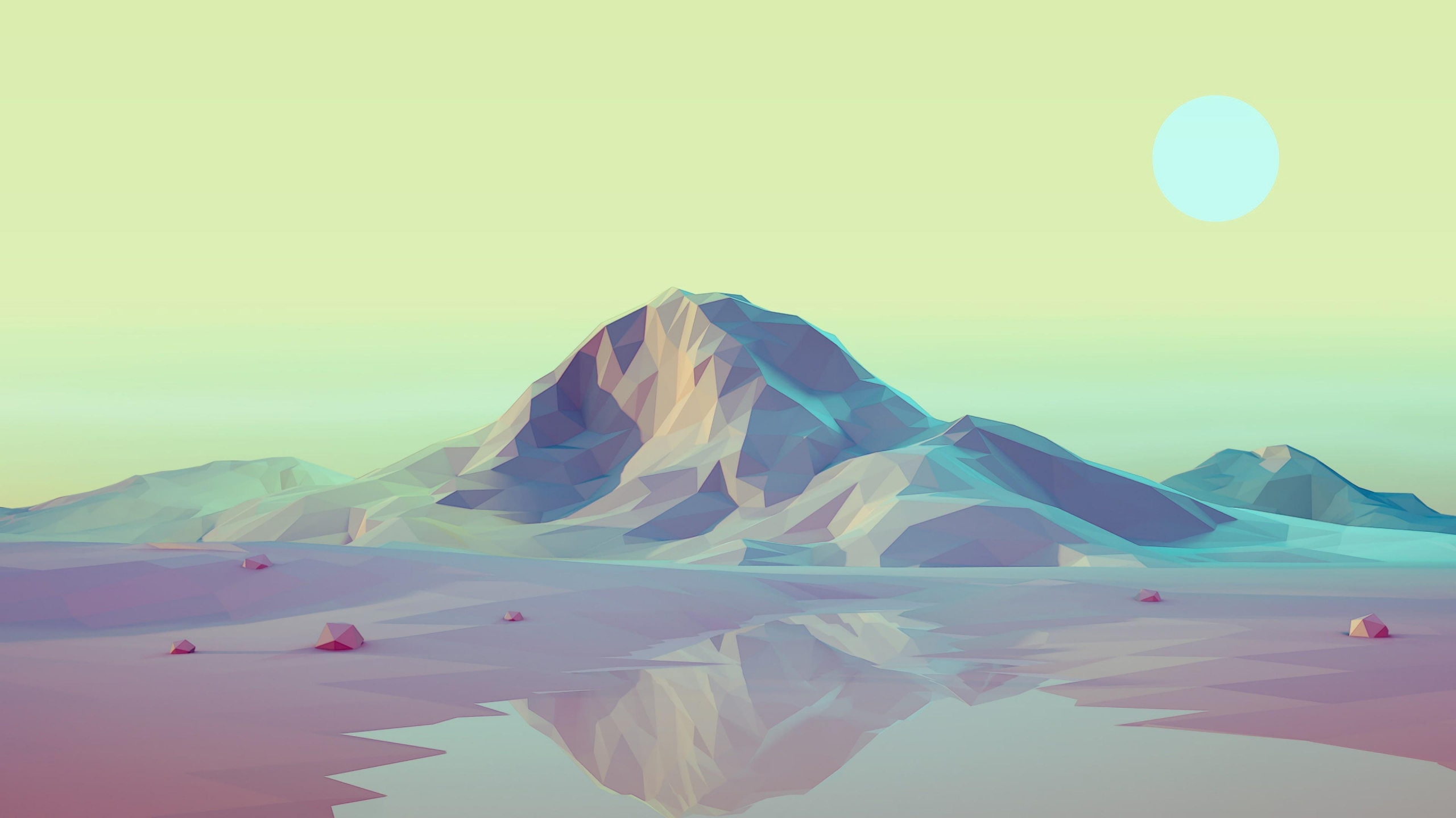 Low Poly Sunset Wallpapers