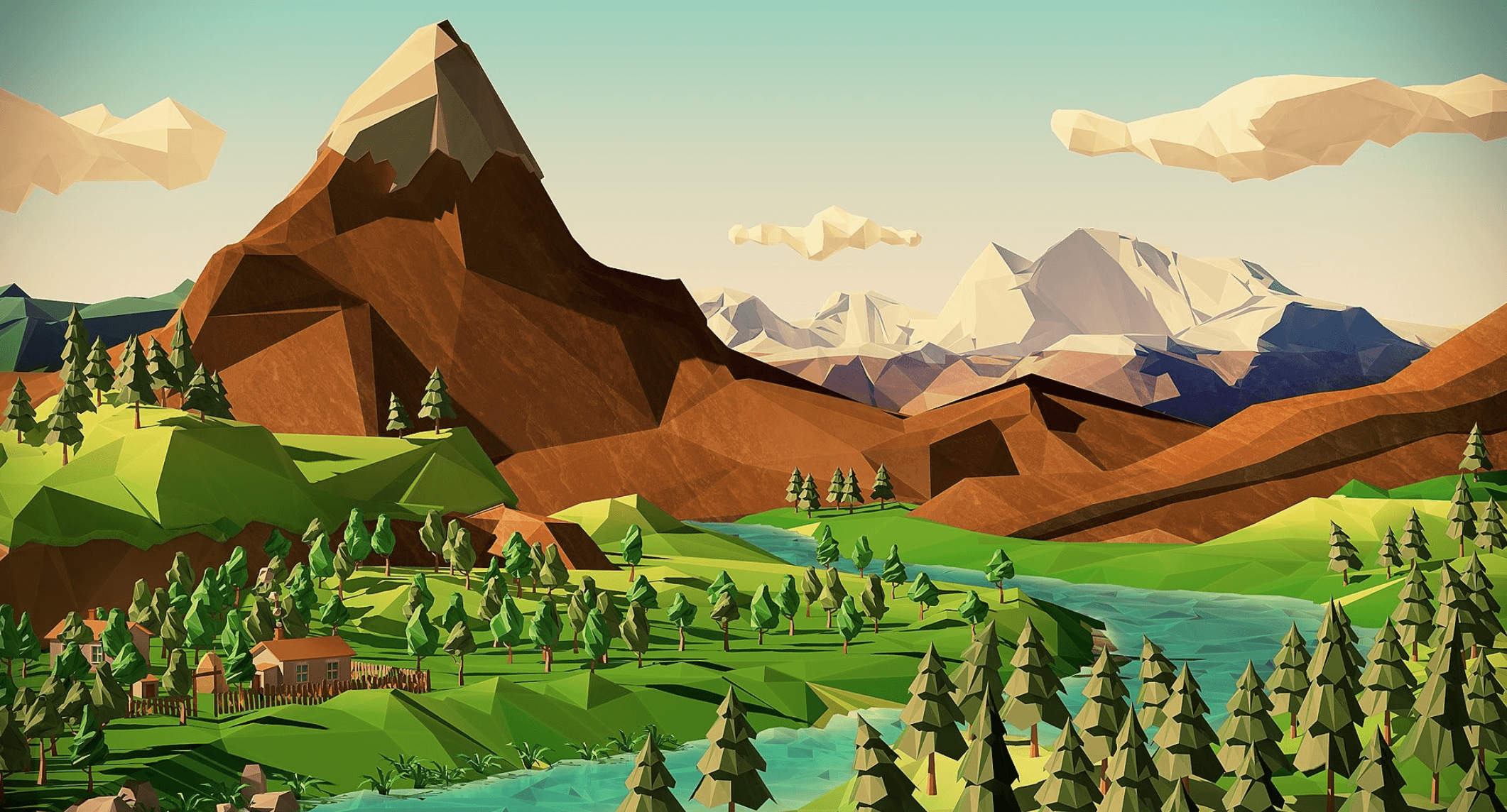 Low Poly Wallpapers