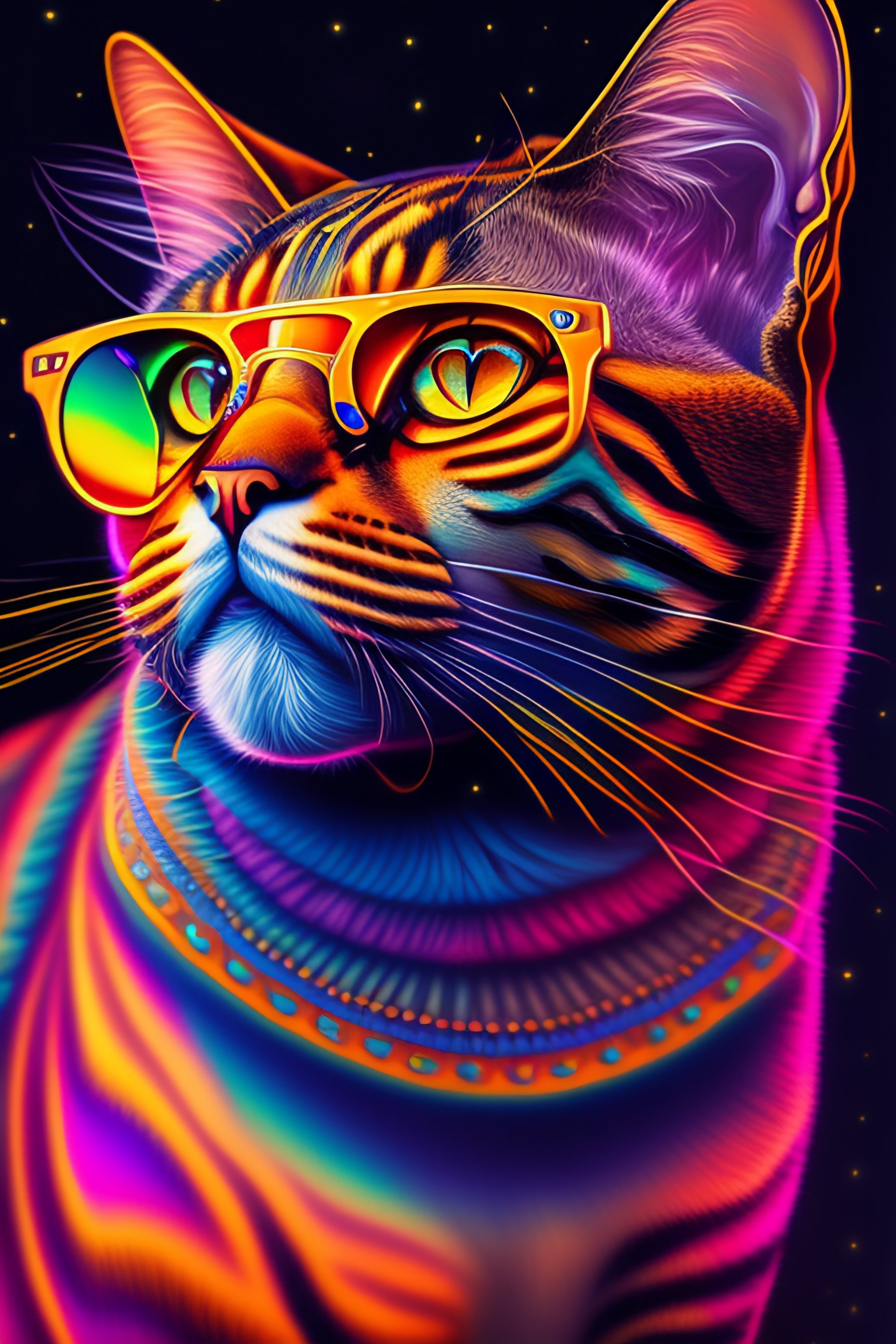 Lsd Cat Pic Wallpapers