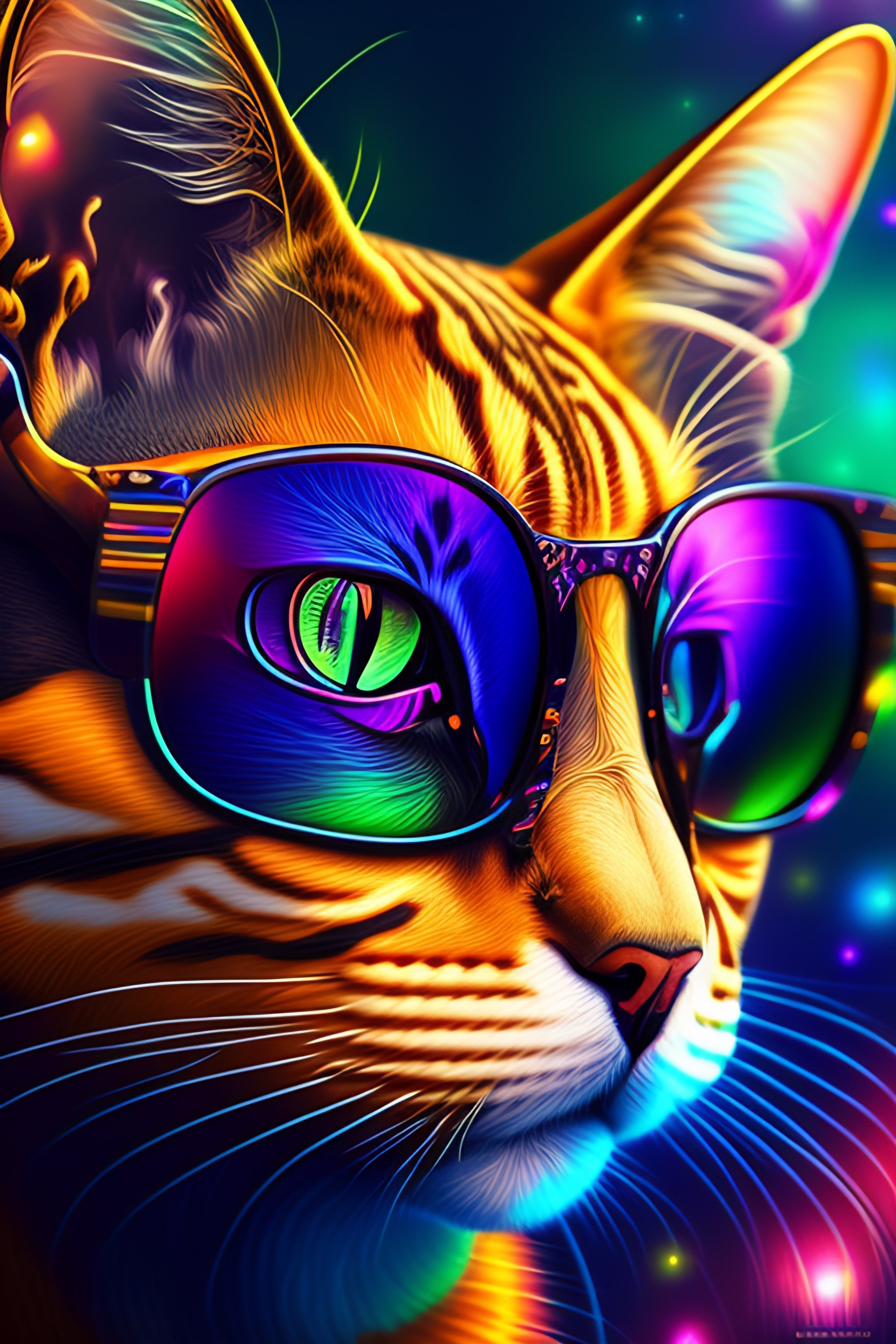 Lsd Cat Pic Wallpapers