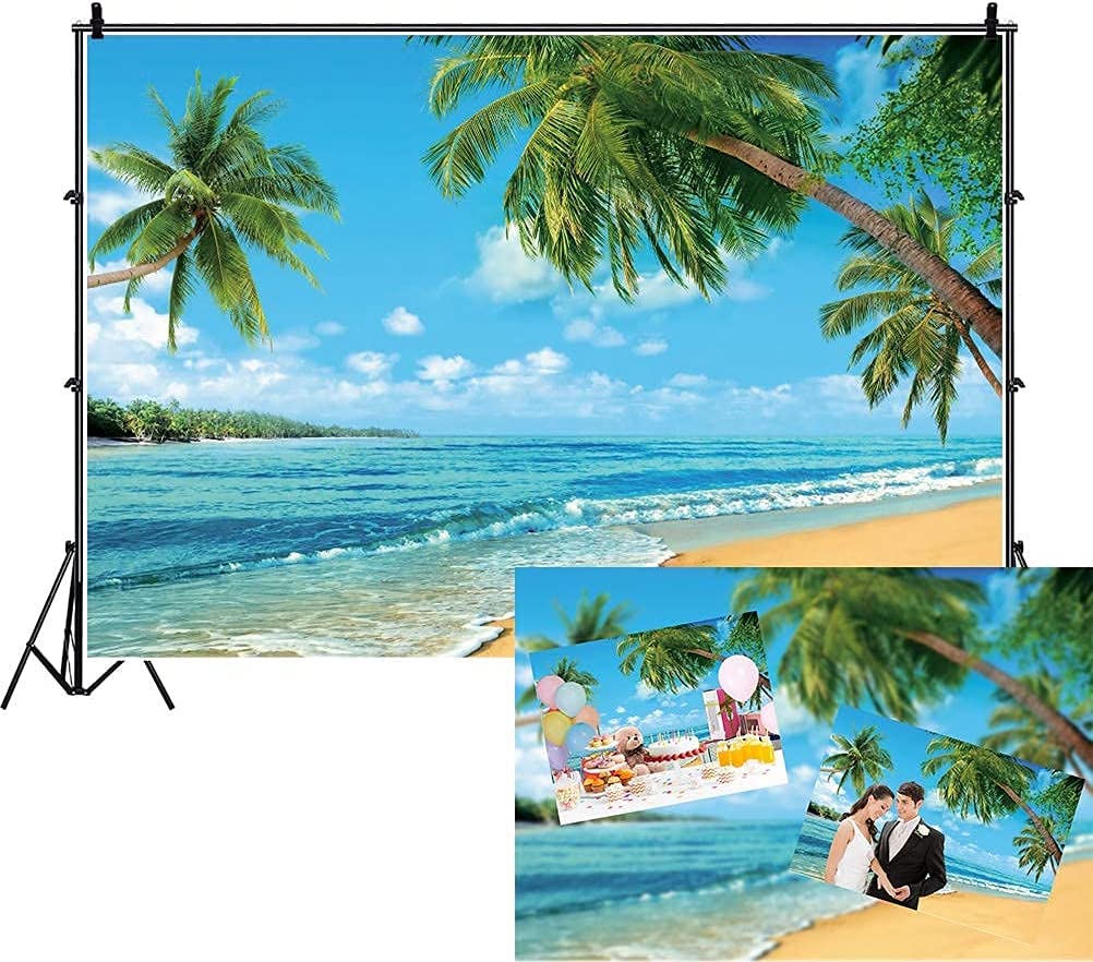 Luau Beach Background