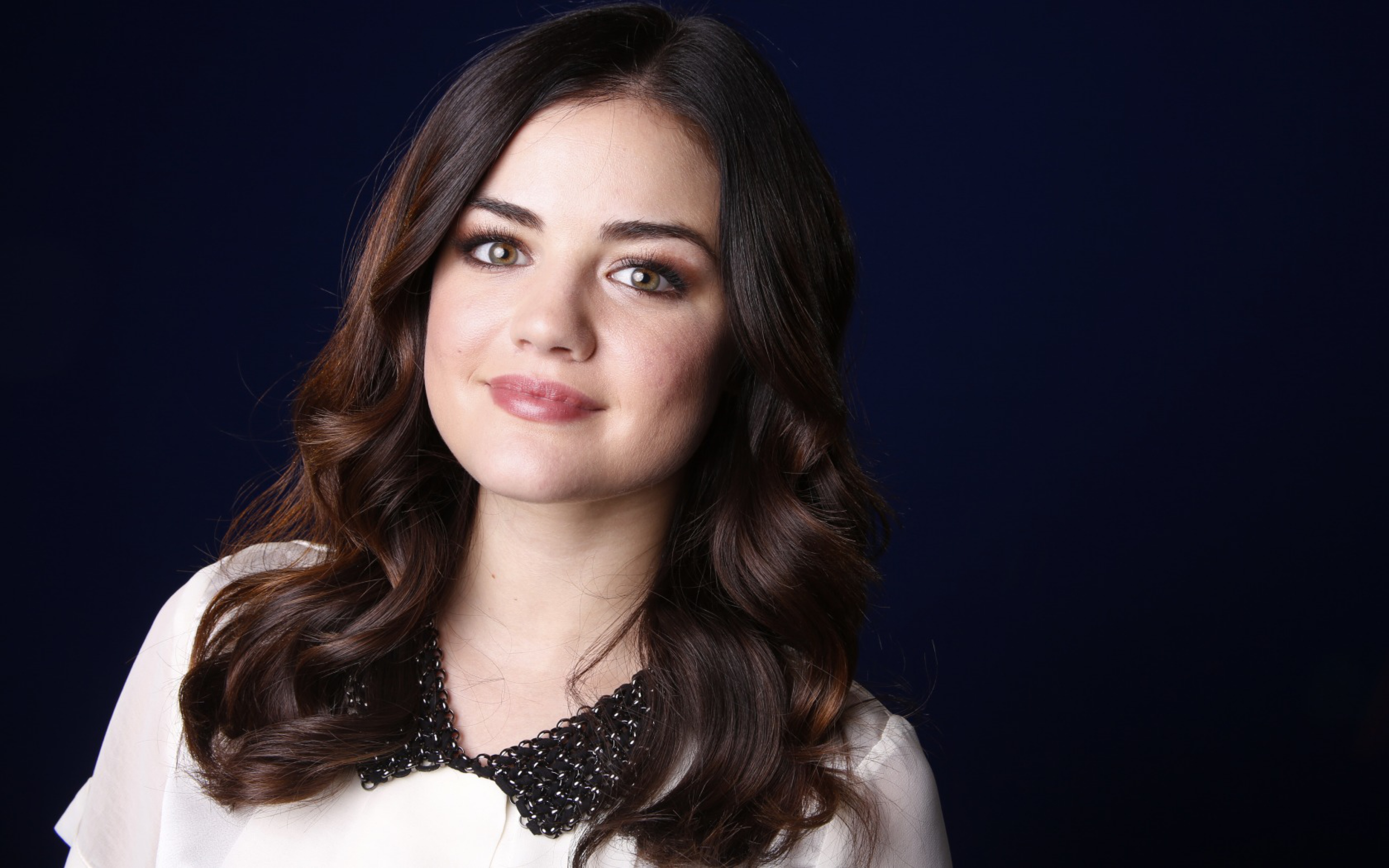 Lucy Hale Close-Up Face Wallpapers