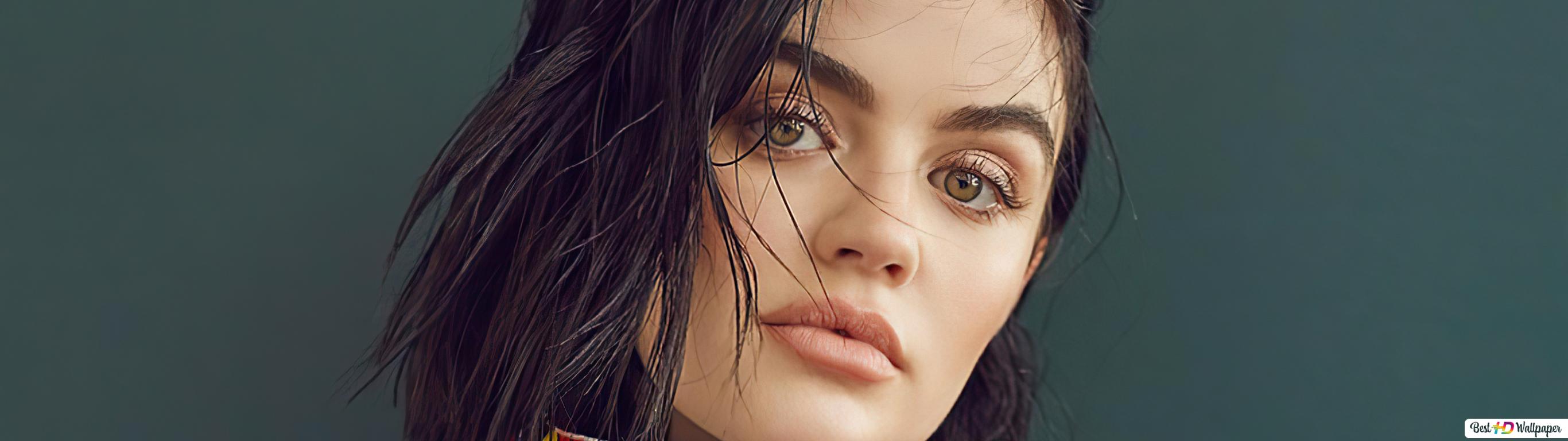 Lucy Hale Close-Up Face Wallpapers