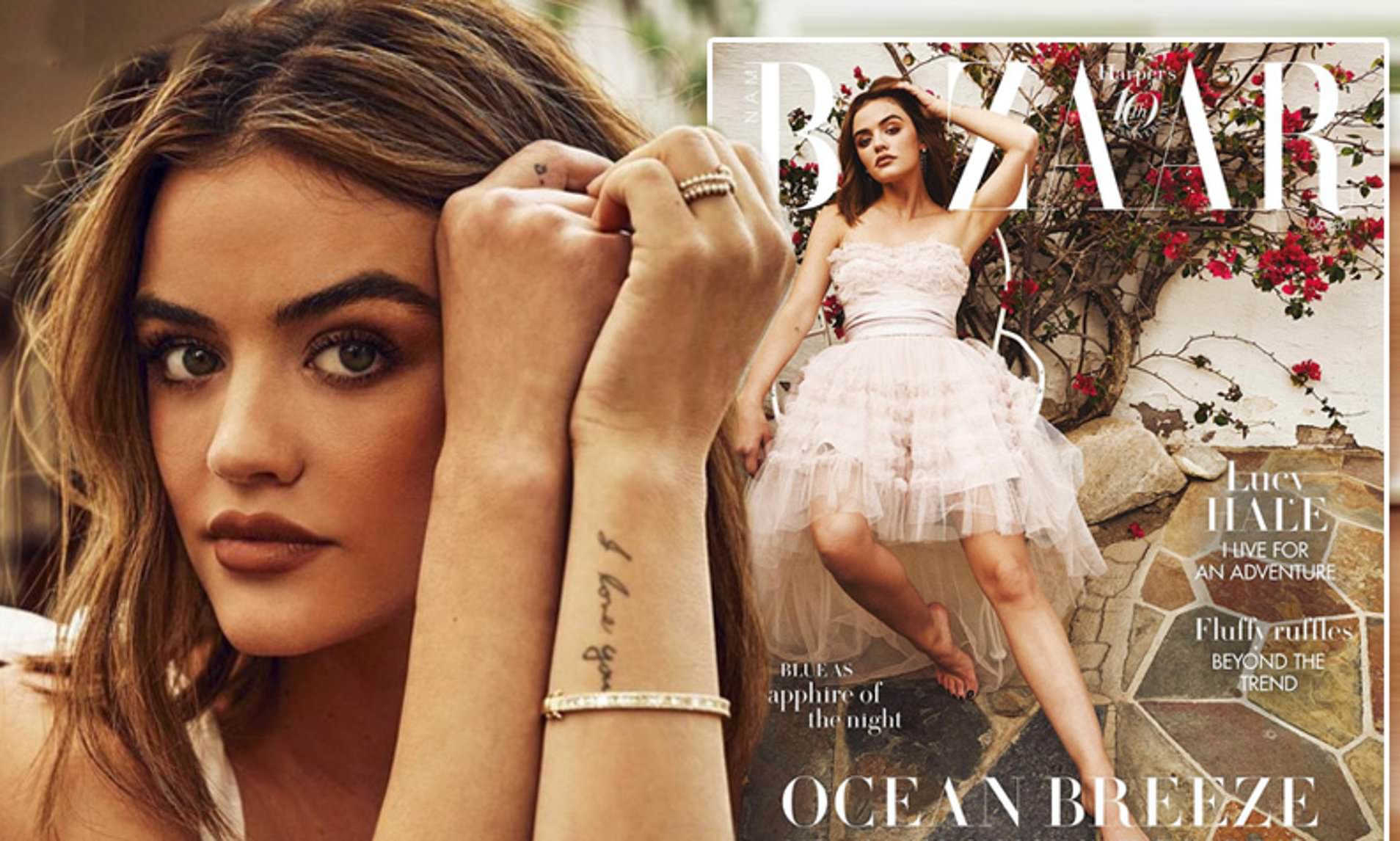 Lucy Hale in Bustle Magazine Wallpapers