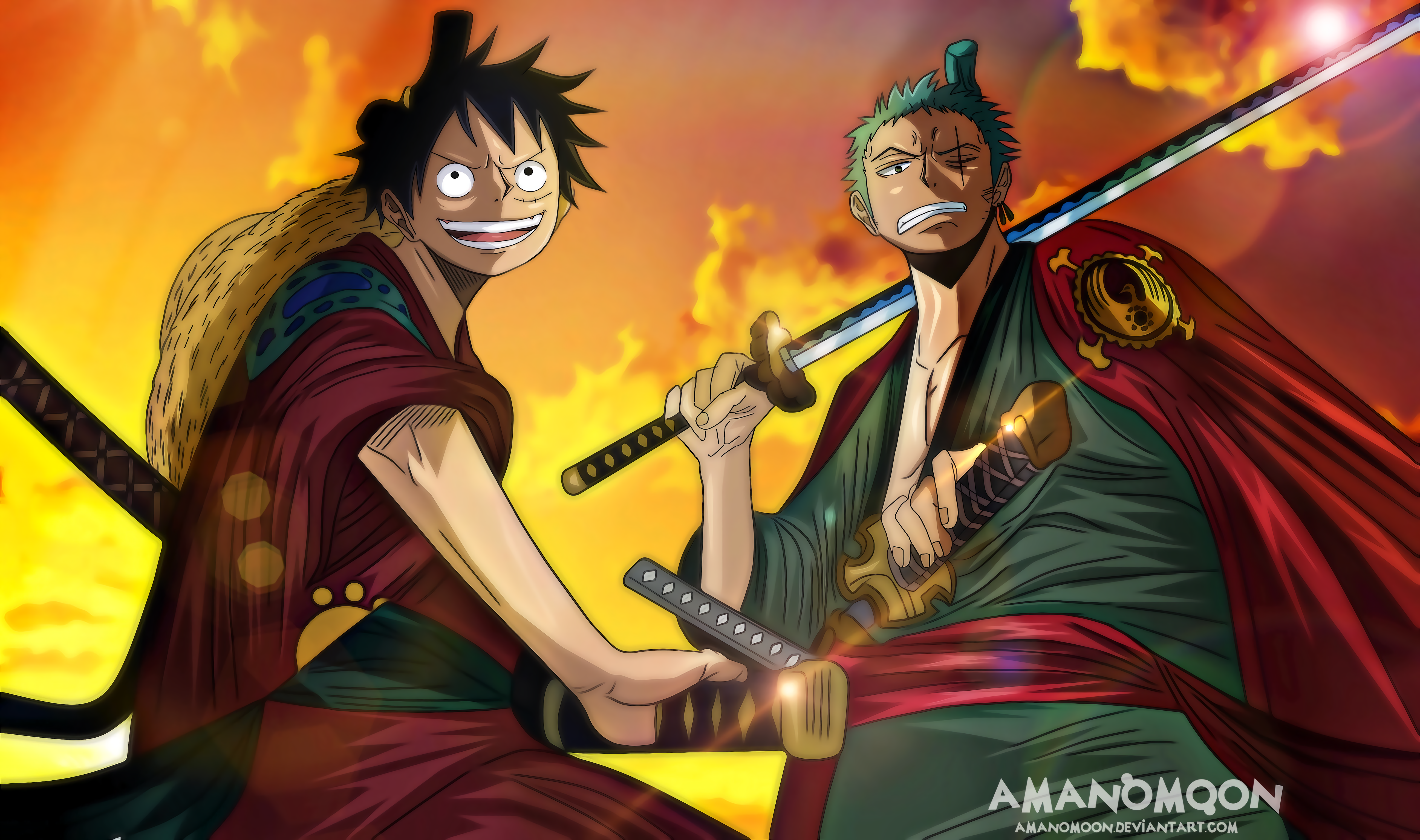 Luffy And Zoro Wallpapers