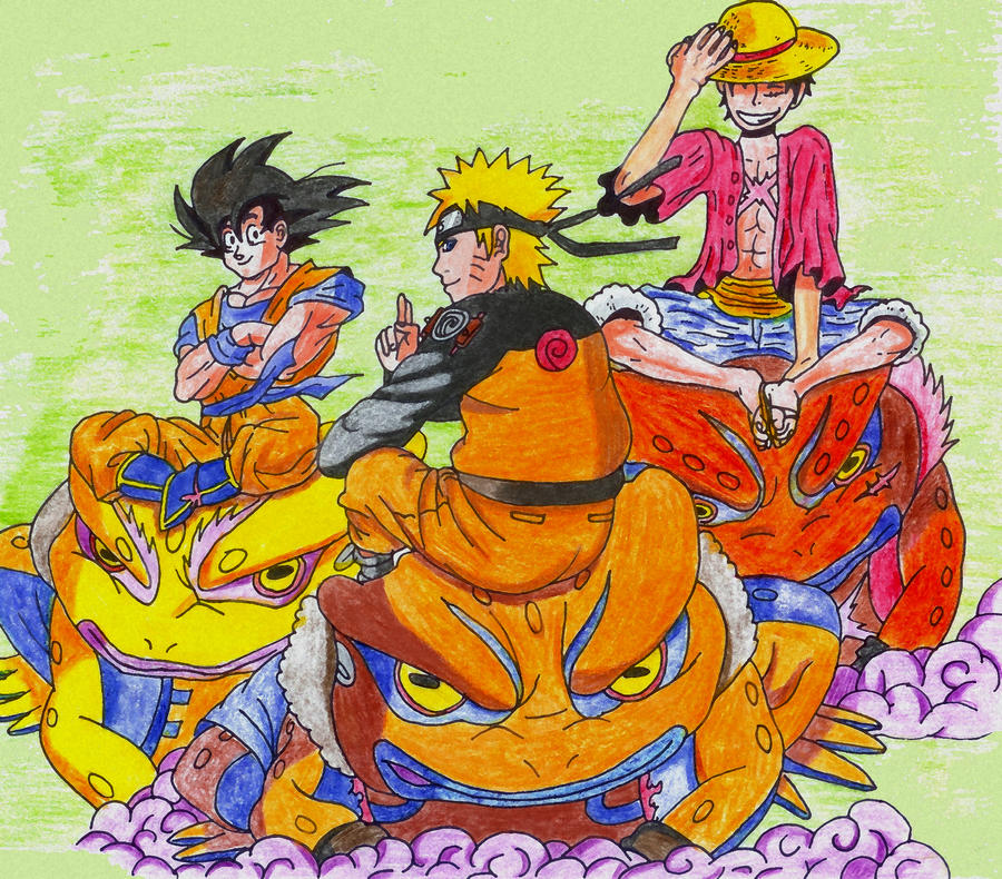 Luffy Goku Naruto Wallpapers