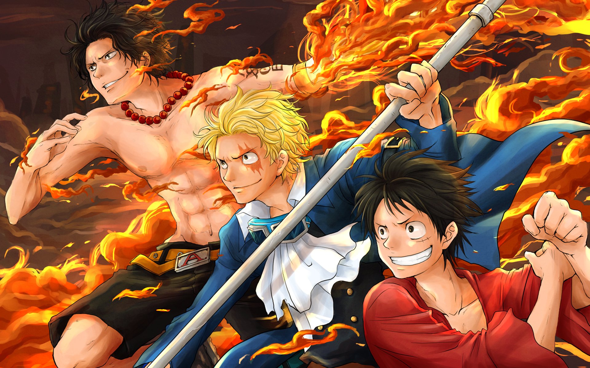 Luffy Sabo And Ace Wallpapers