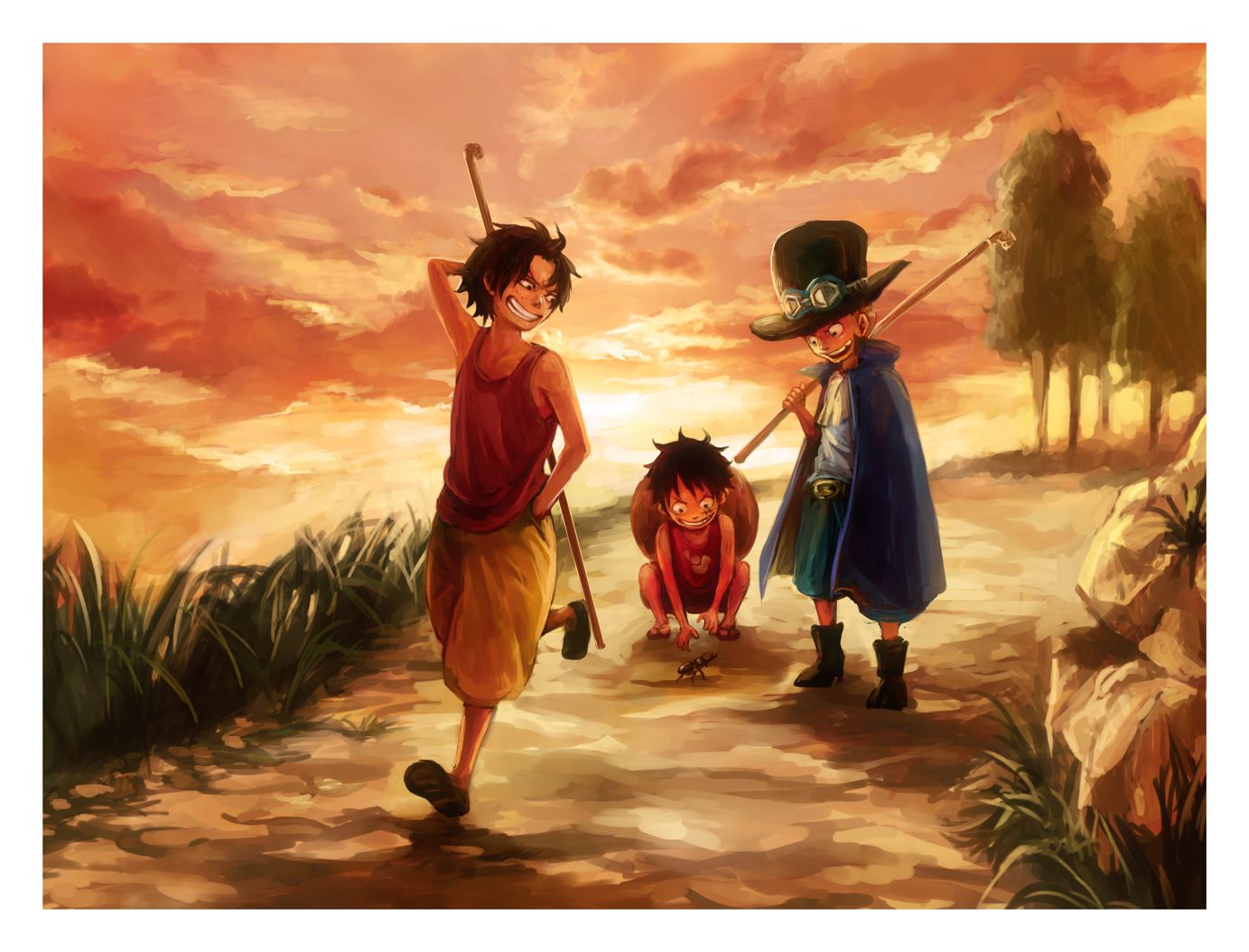 Luffy Sabo And Ace Wallpapers