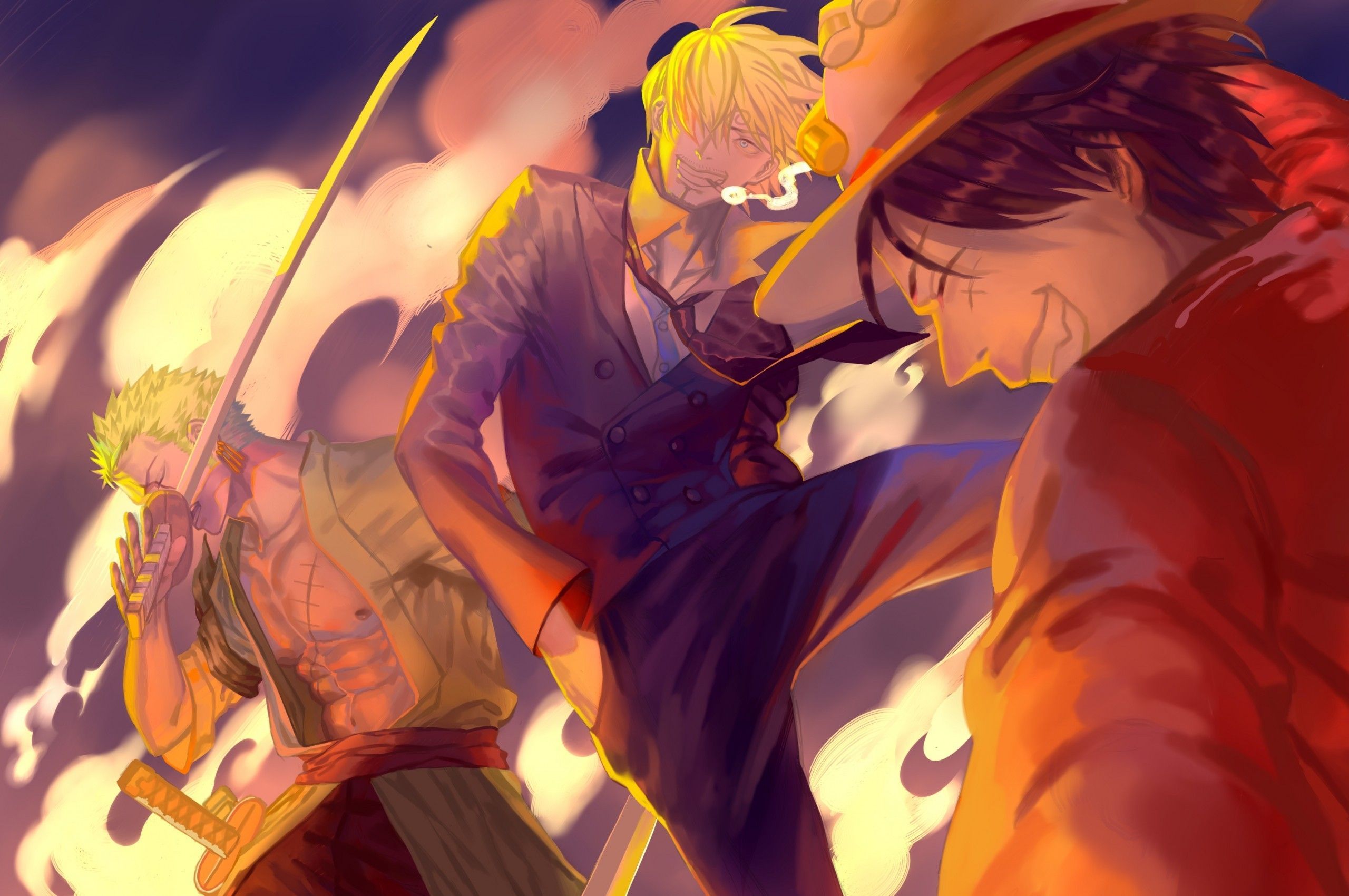 Luffy Sanji Zoro Wallpapers