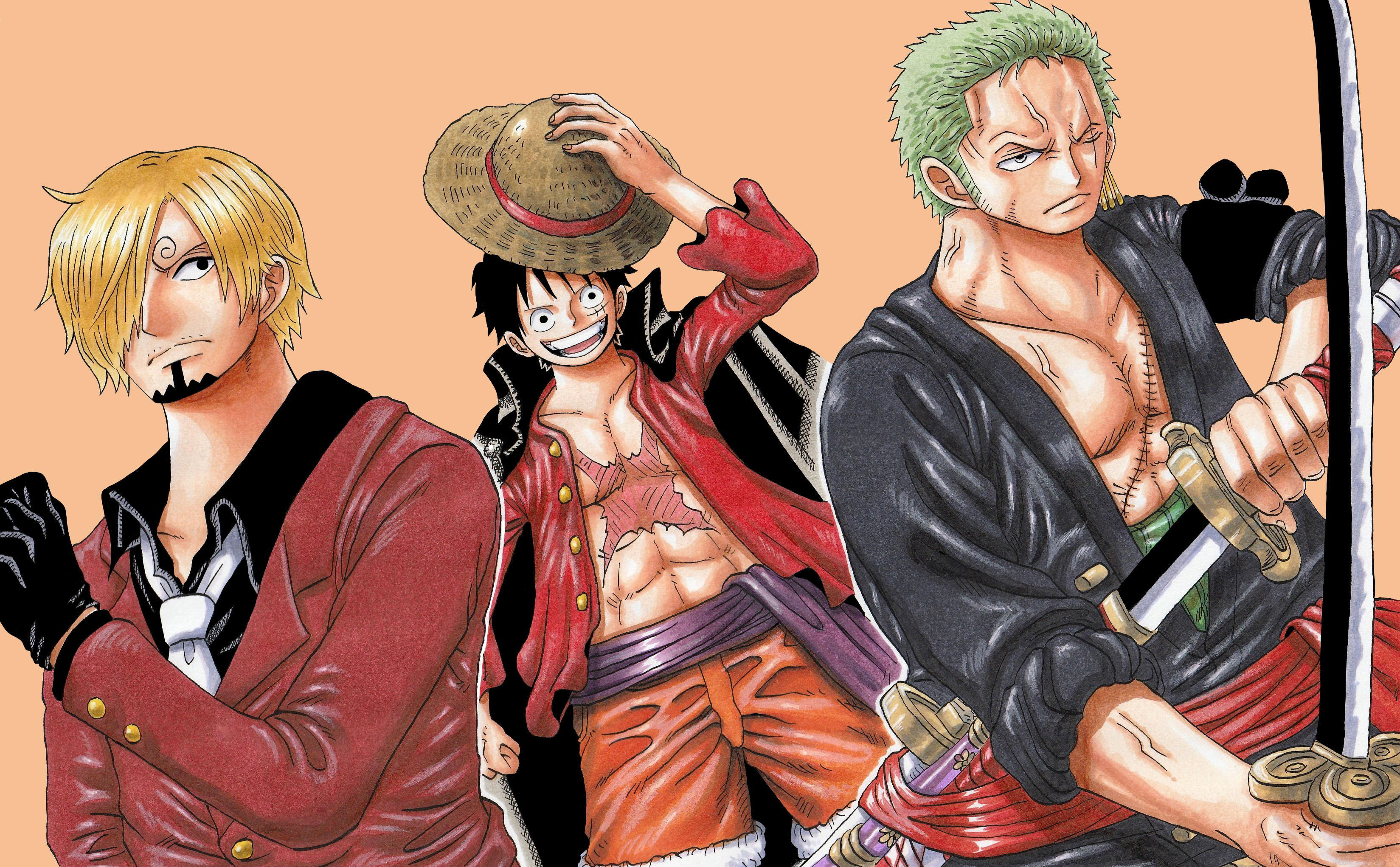 Luffy Sanji Zoro Wallpapers