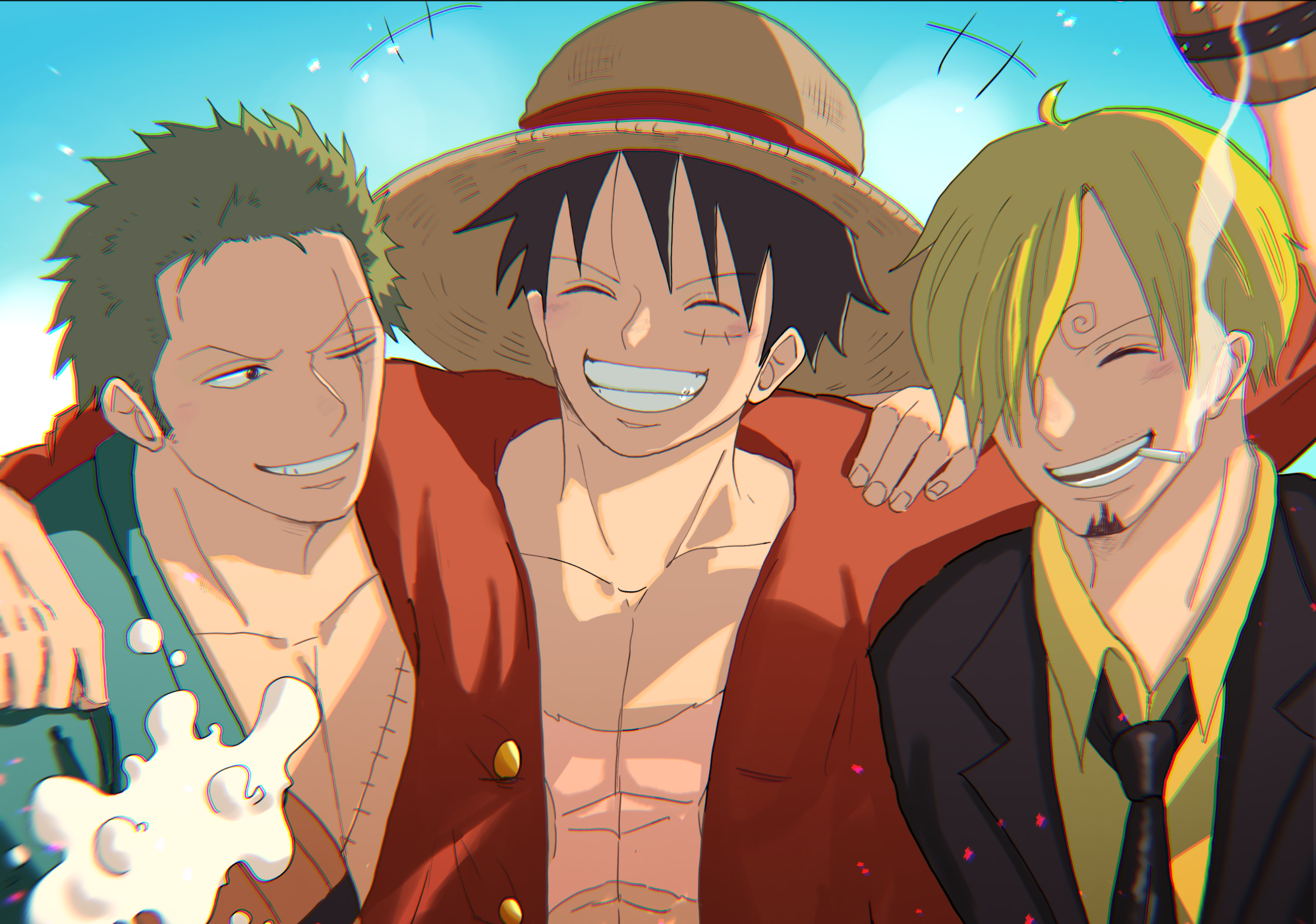 Luffy Sanji Zoro Wallpapers