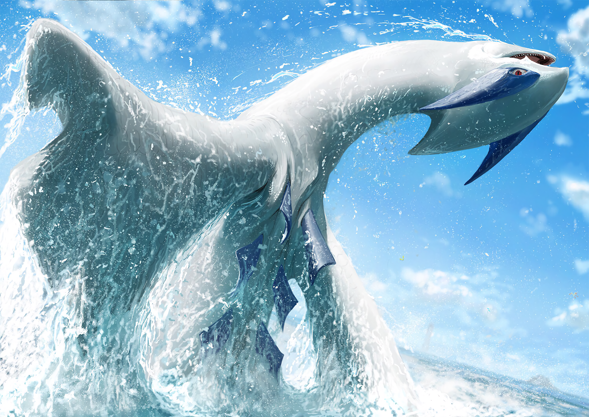 Lugia Background