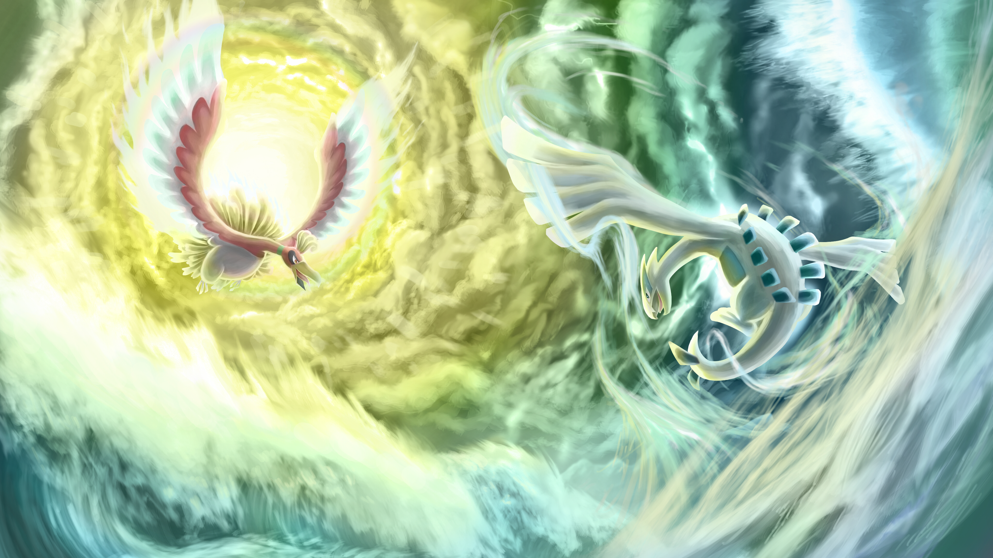 Lugia Background