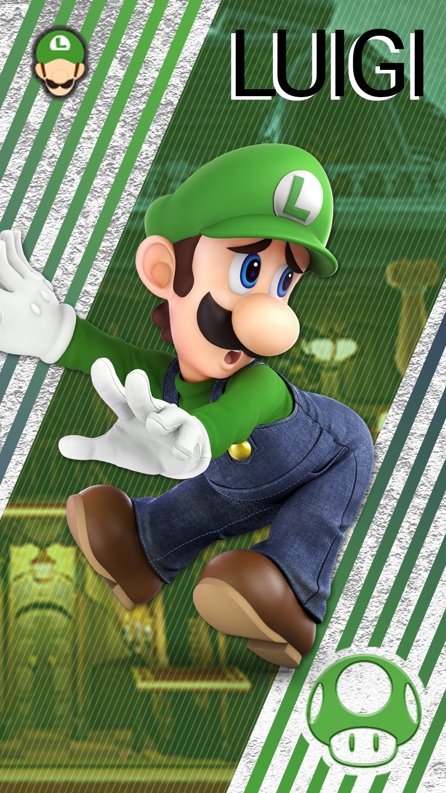 Luigi Iphone Wallpapers