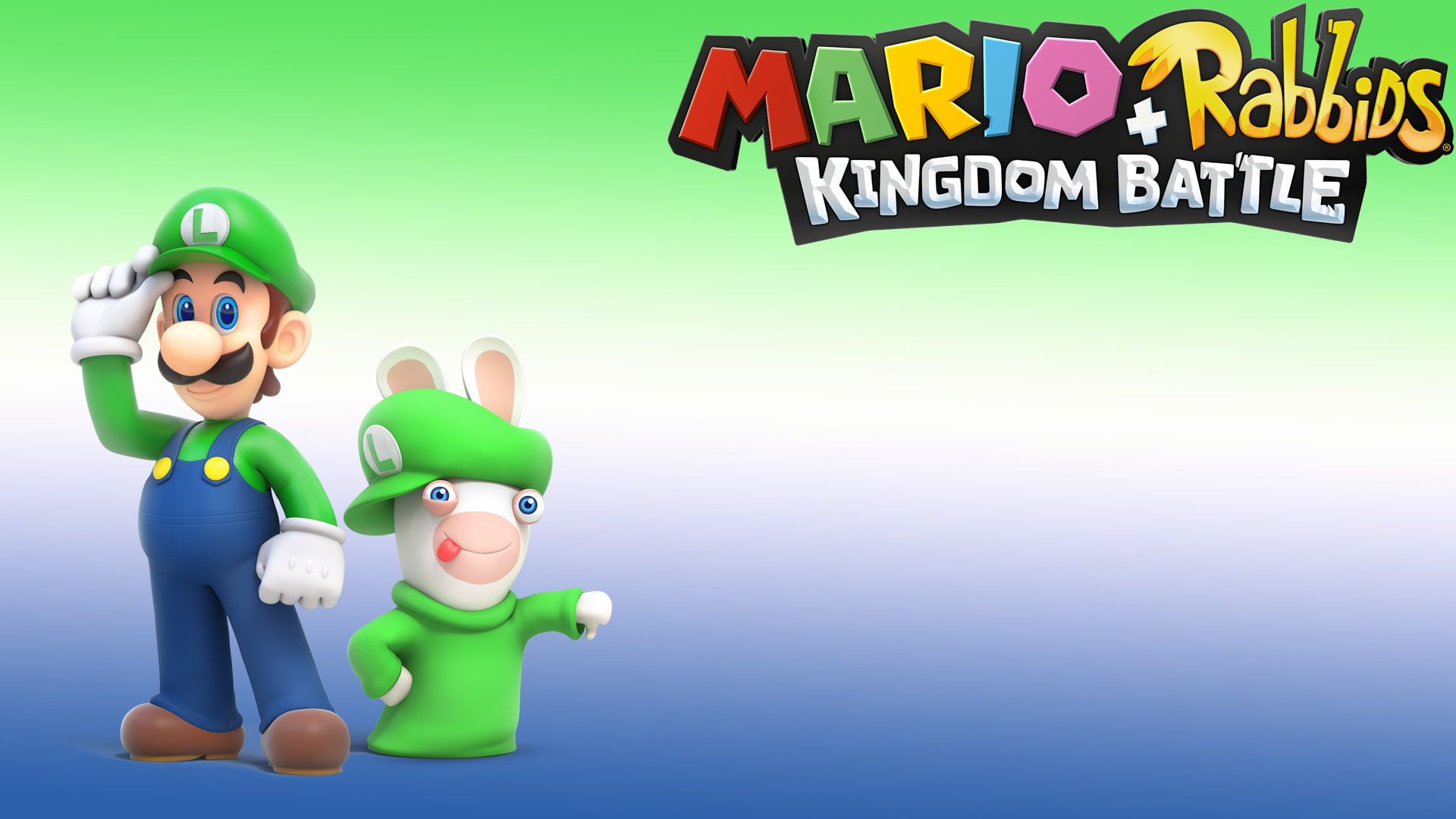 Luigi Mario Raving Rabbids Wallpapers