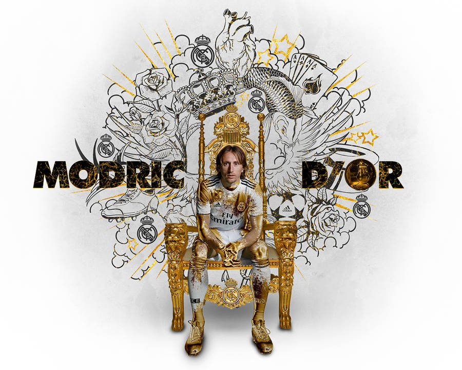 Luka Modric 2021 Art Wallpapers