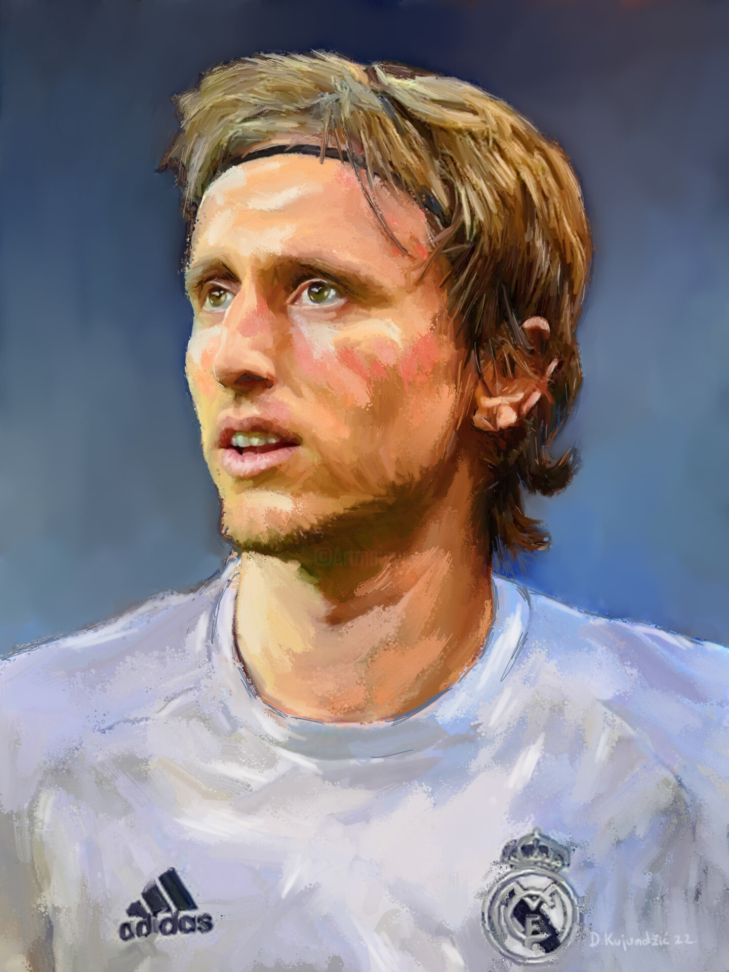 Luka Modric 2021 Art Wallpapers