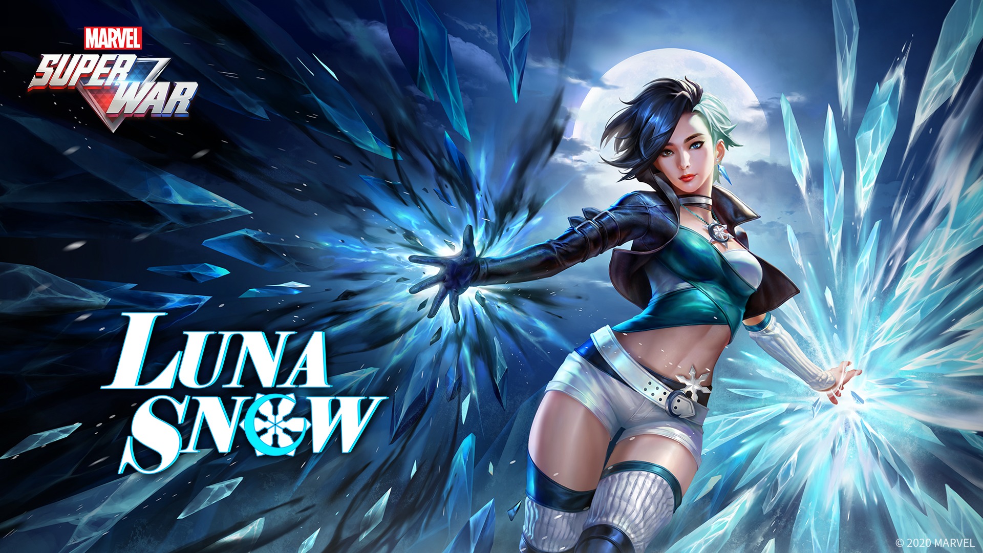 Luna Snow In Marvel Future Fight Wallpapers