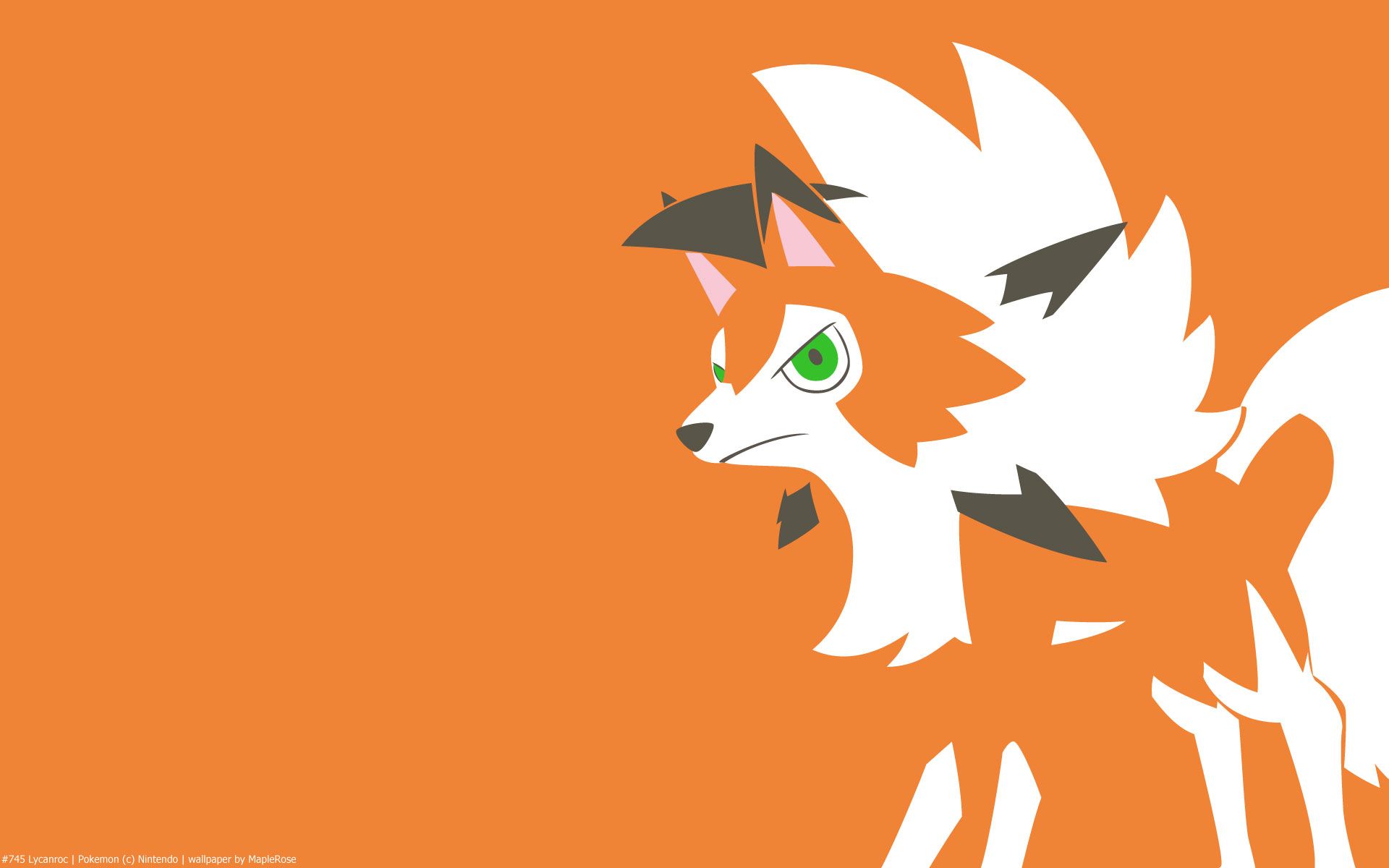 Lycanroc Shiny Wallpapers