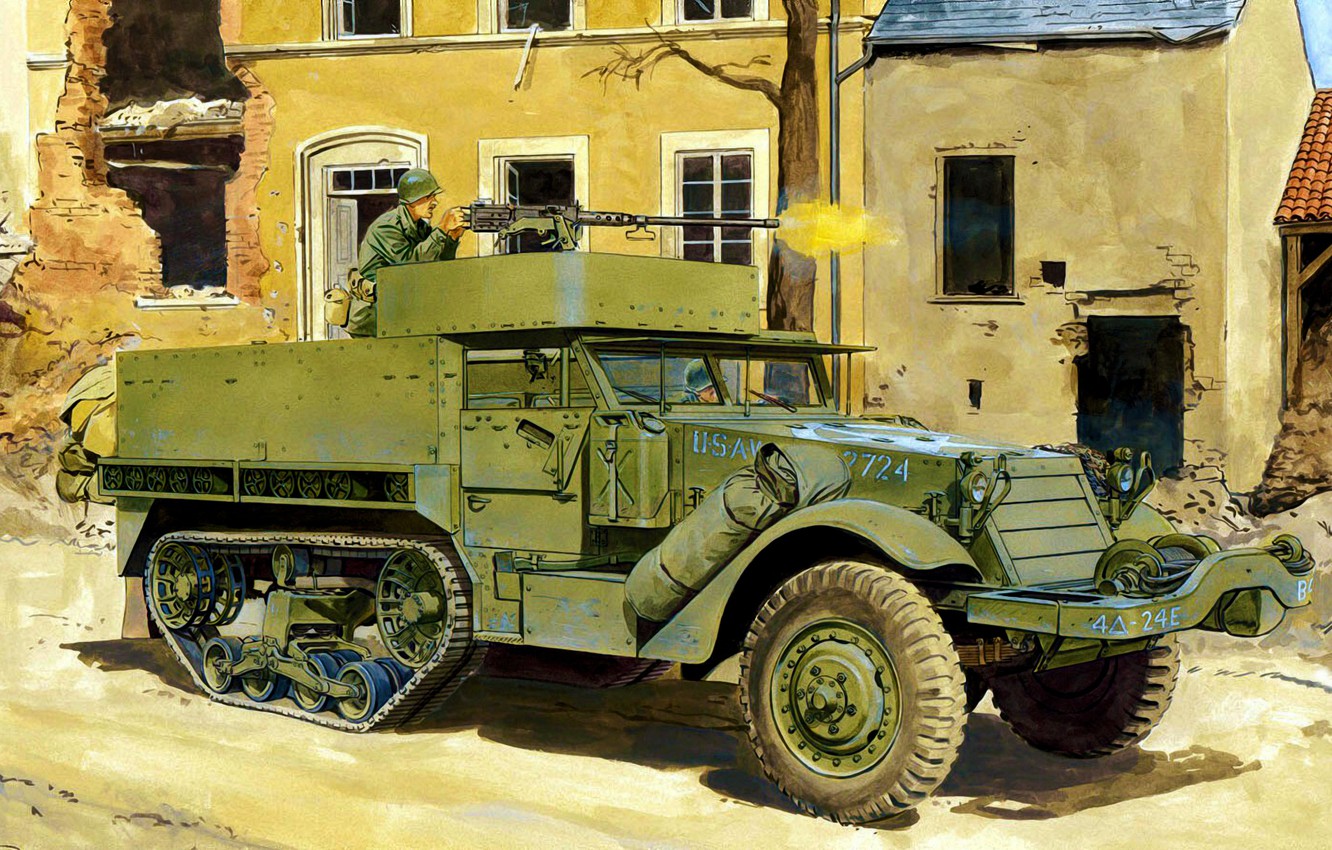 M3 Half-Track Wallpapers