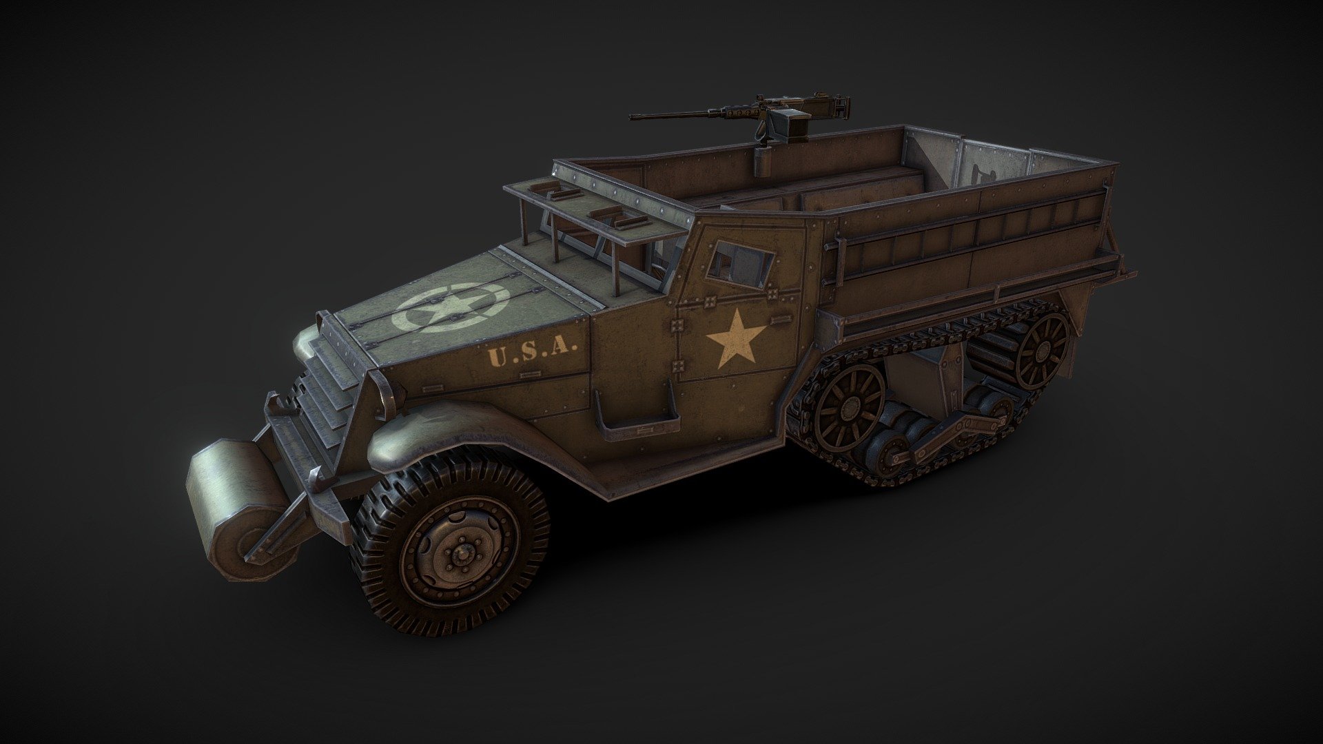 M3 Half-Track Wallpapers