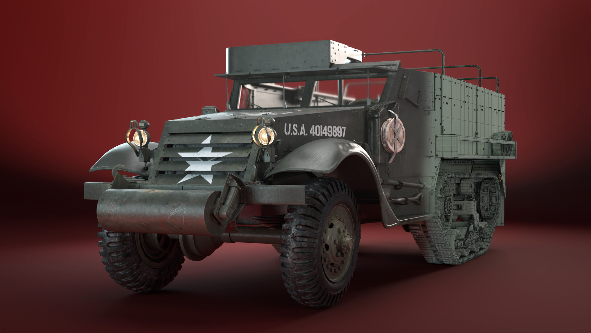 M3 Half-Track Wallpapers