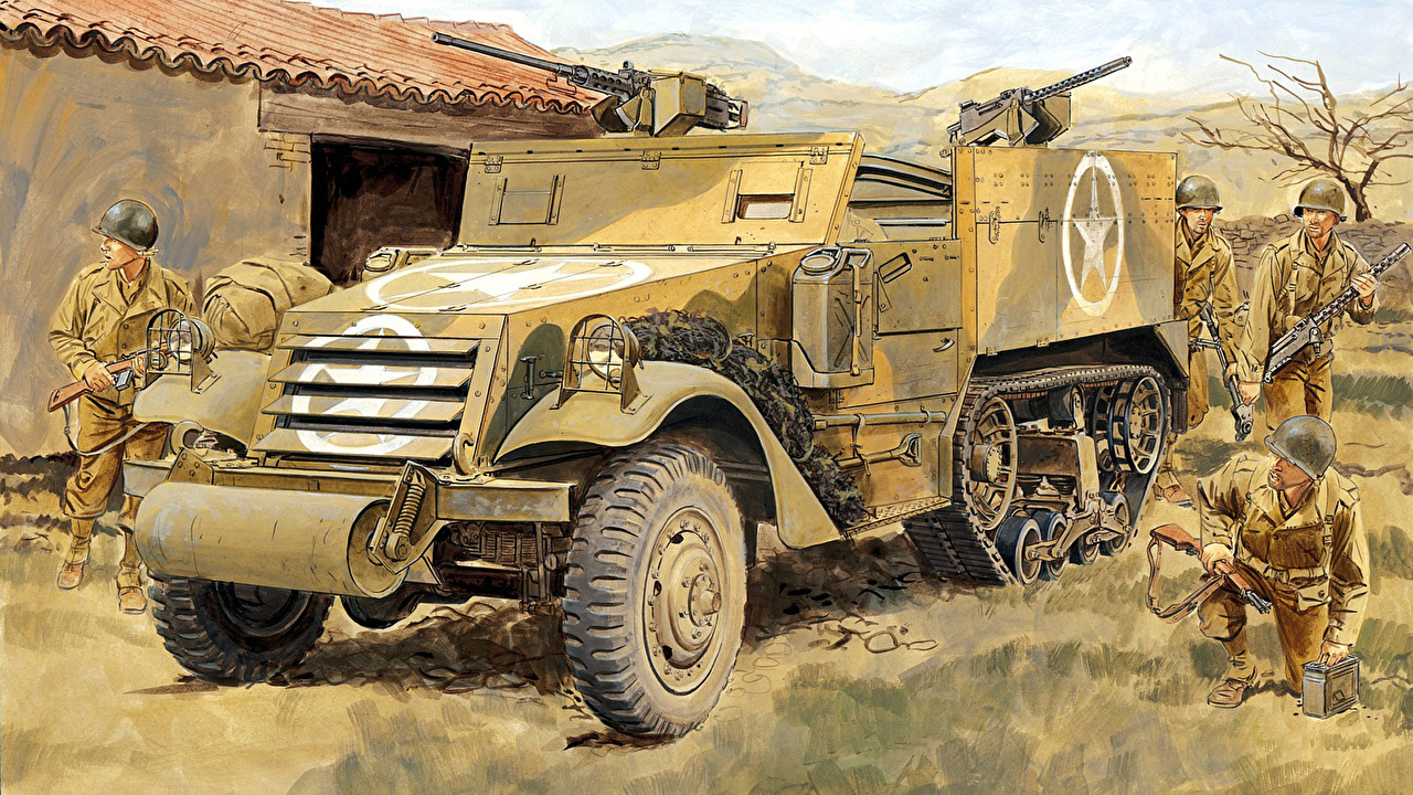 M3 Half-Track Wallpapers