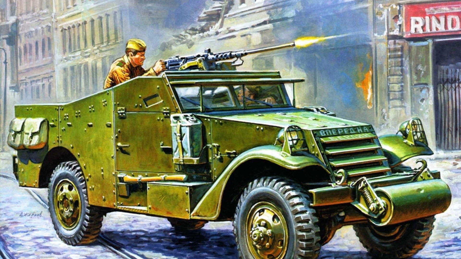 M3 Half-Track Wallpapers