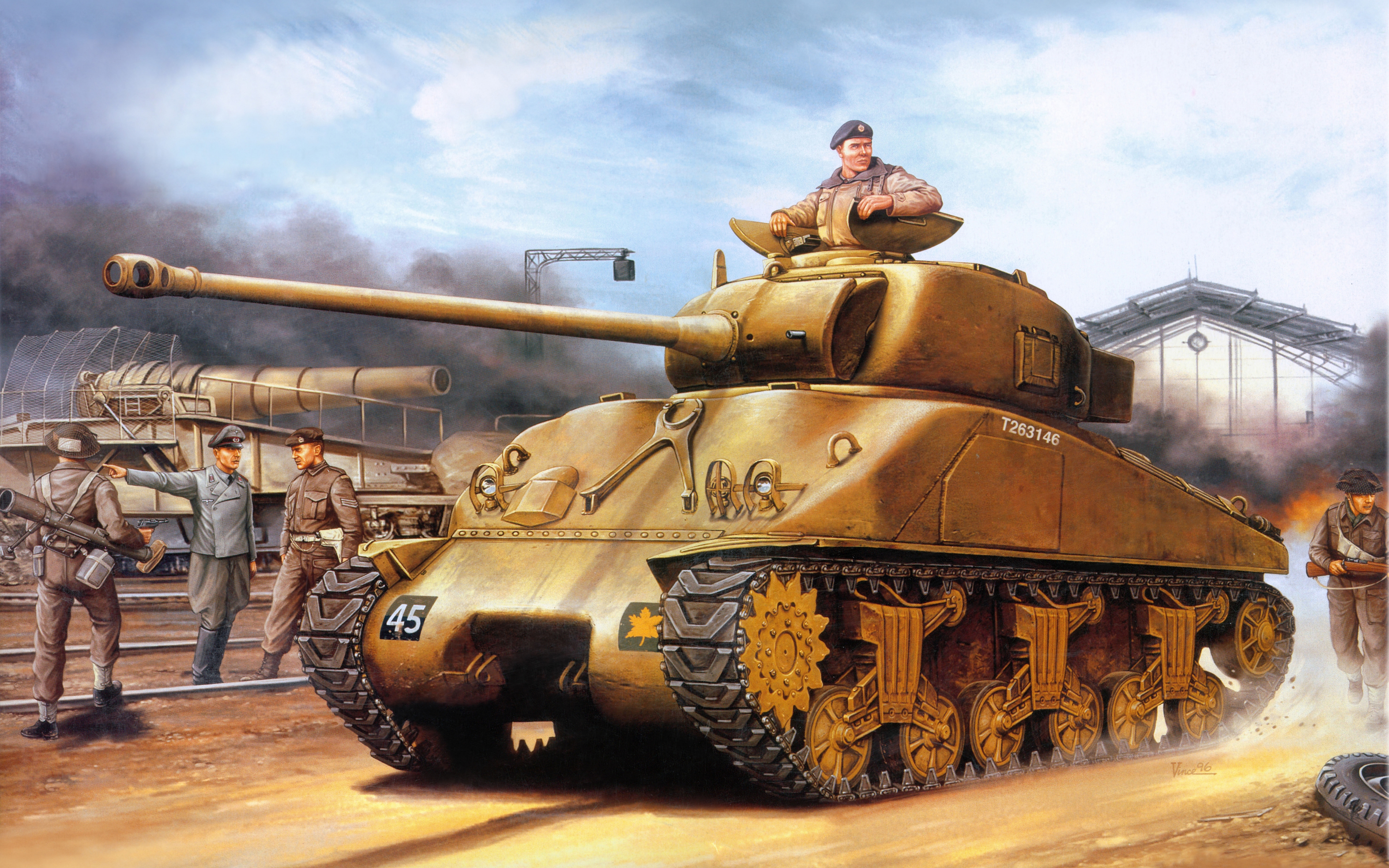 M4 Sherman Wallpapers