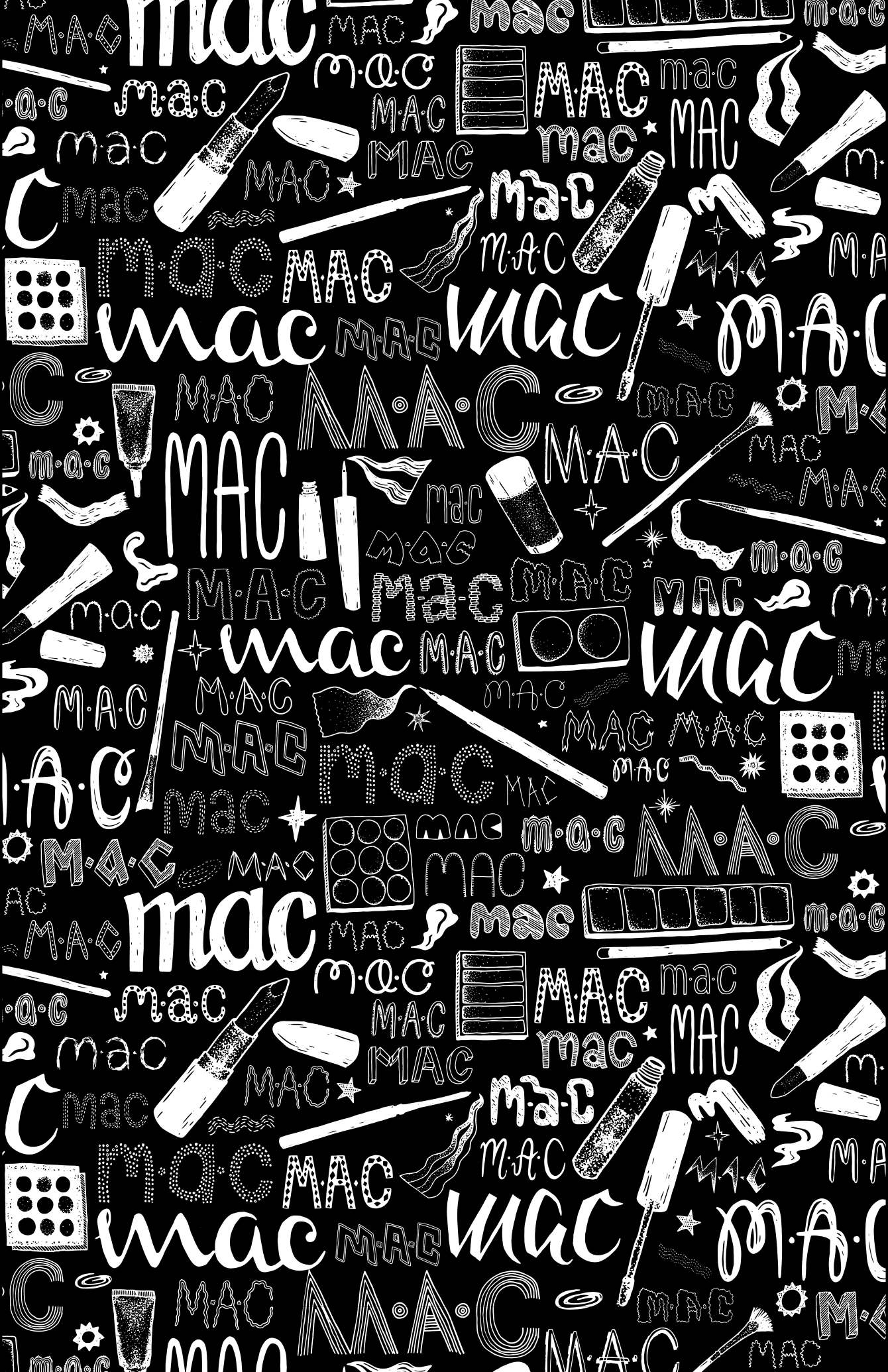 Mac Makeup Background