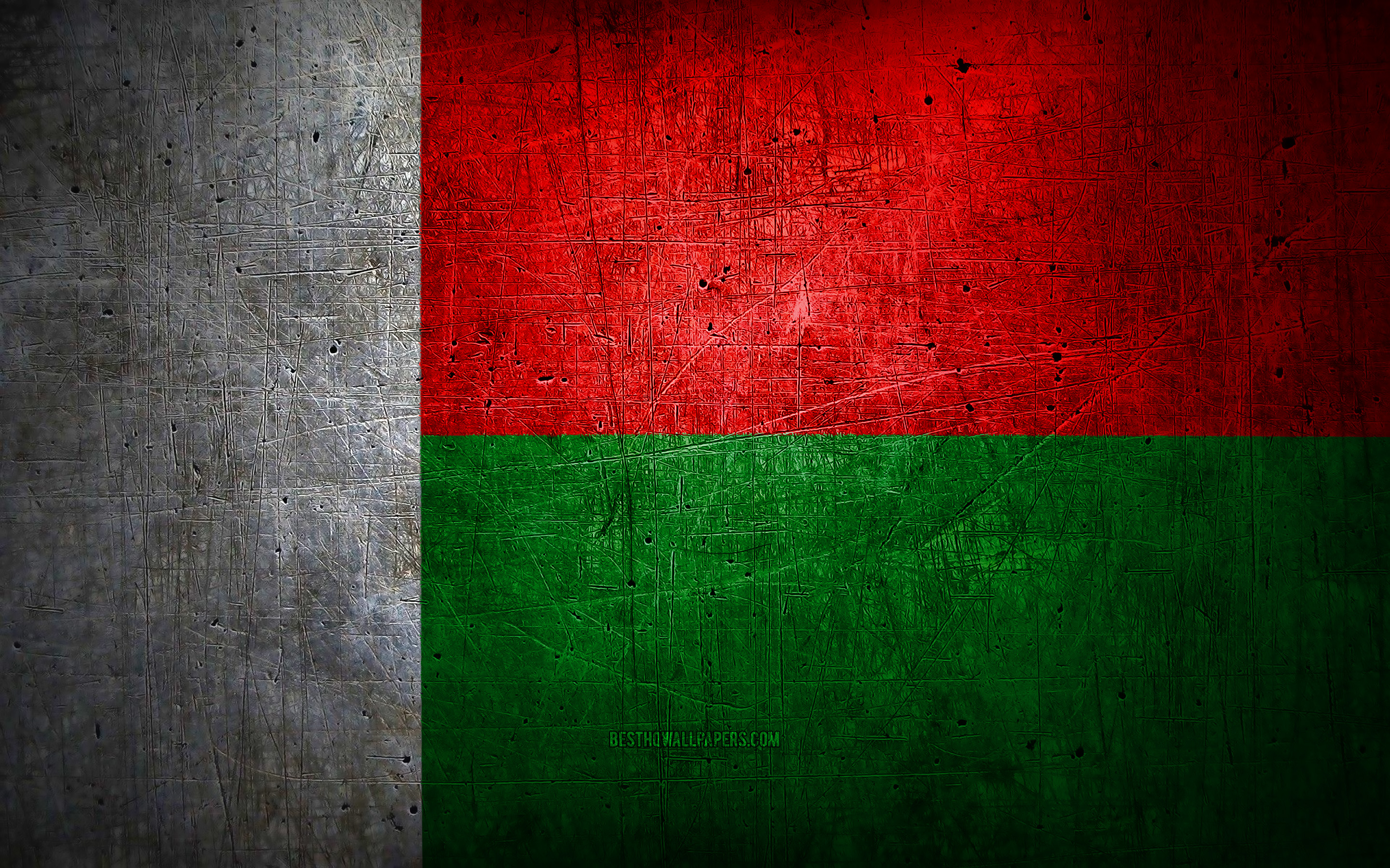 Madagascar Flag Wallpapers