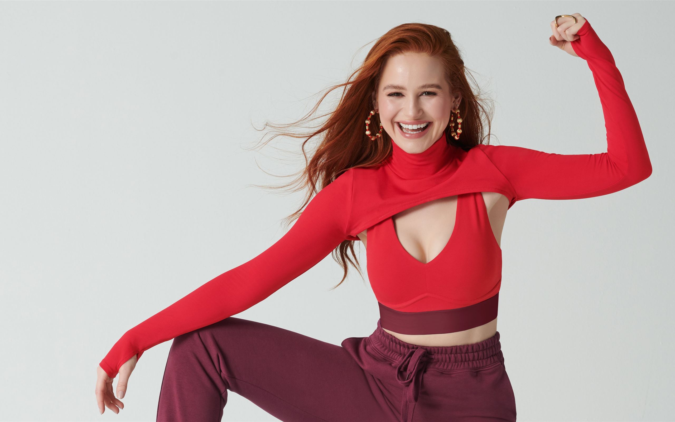 Madelaine Petsch 8K Workout Wallpapers