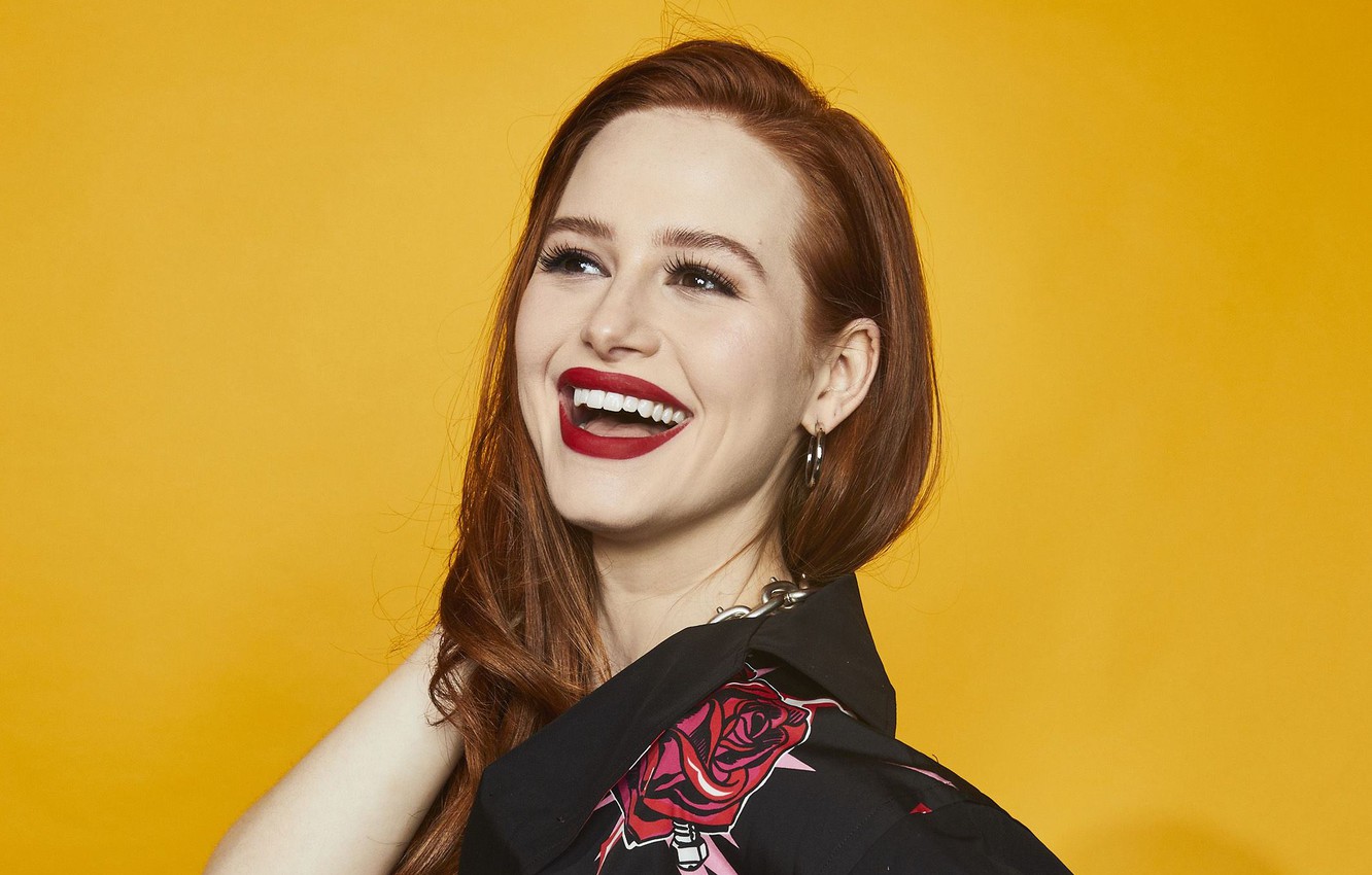 Madelaine Petsch in Red Wallpapers