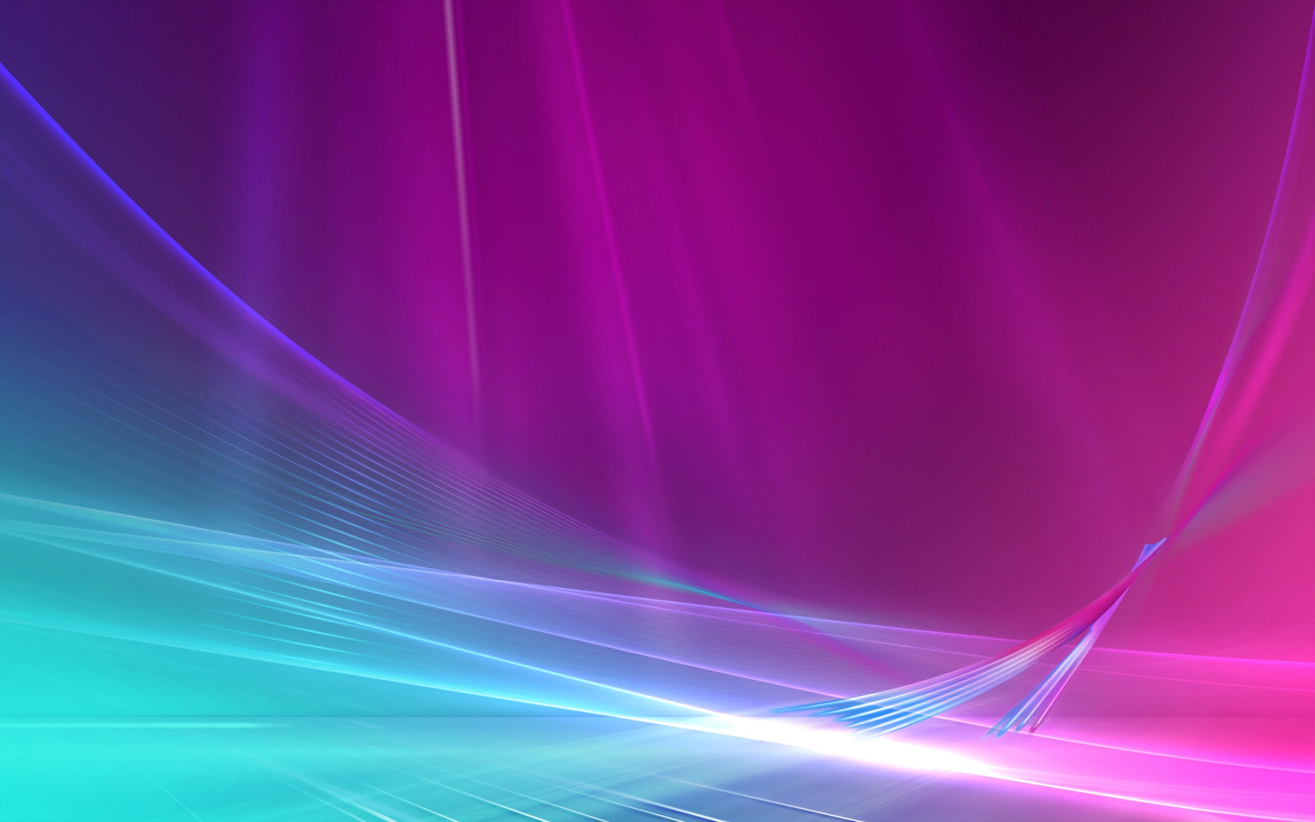 Magenta Aurora Landscape Wallpapers