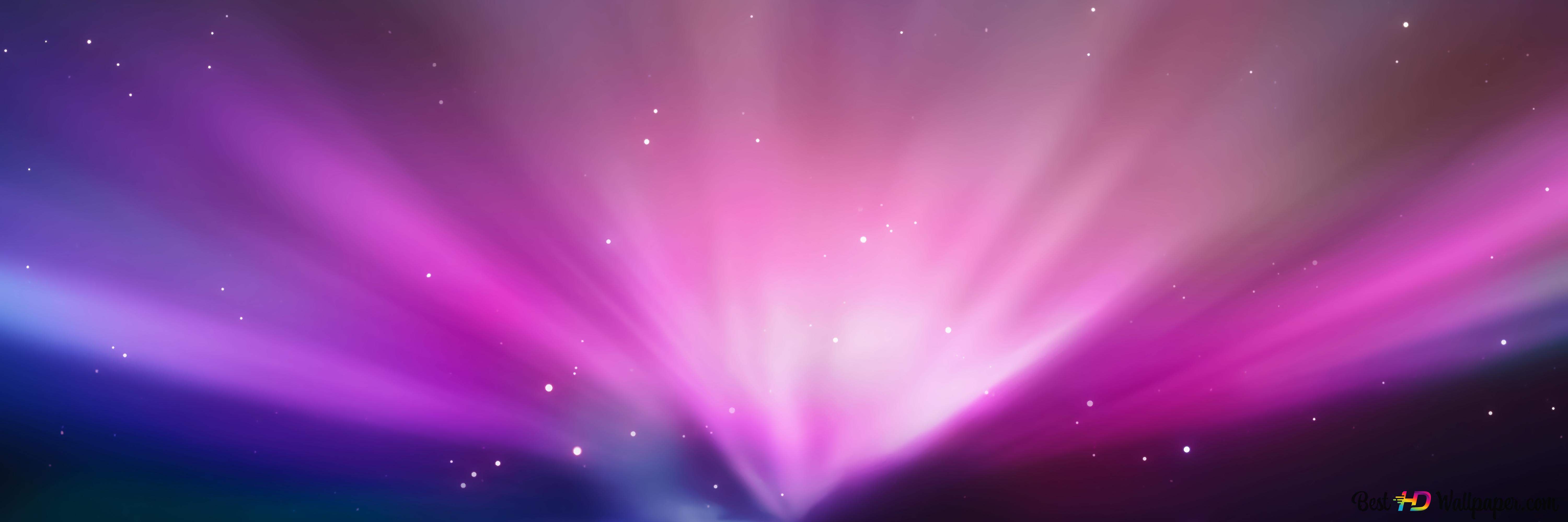 Magenta Aurora Landscape Wallpapers